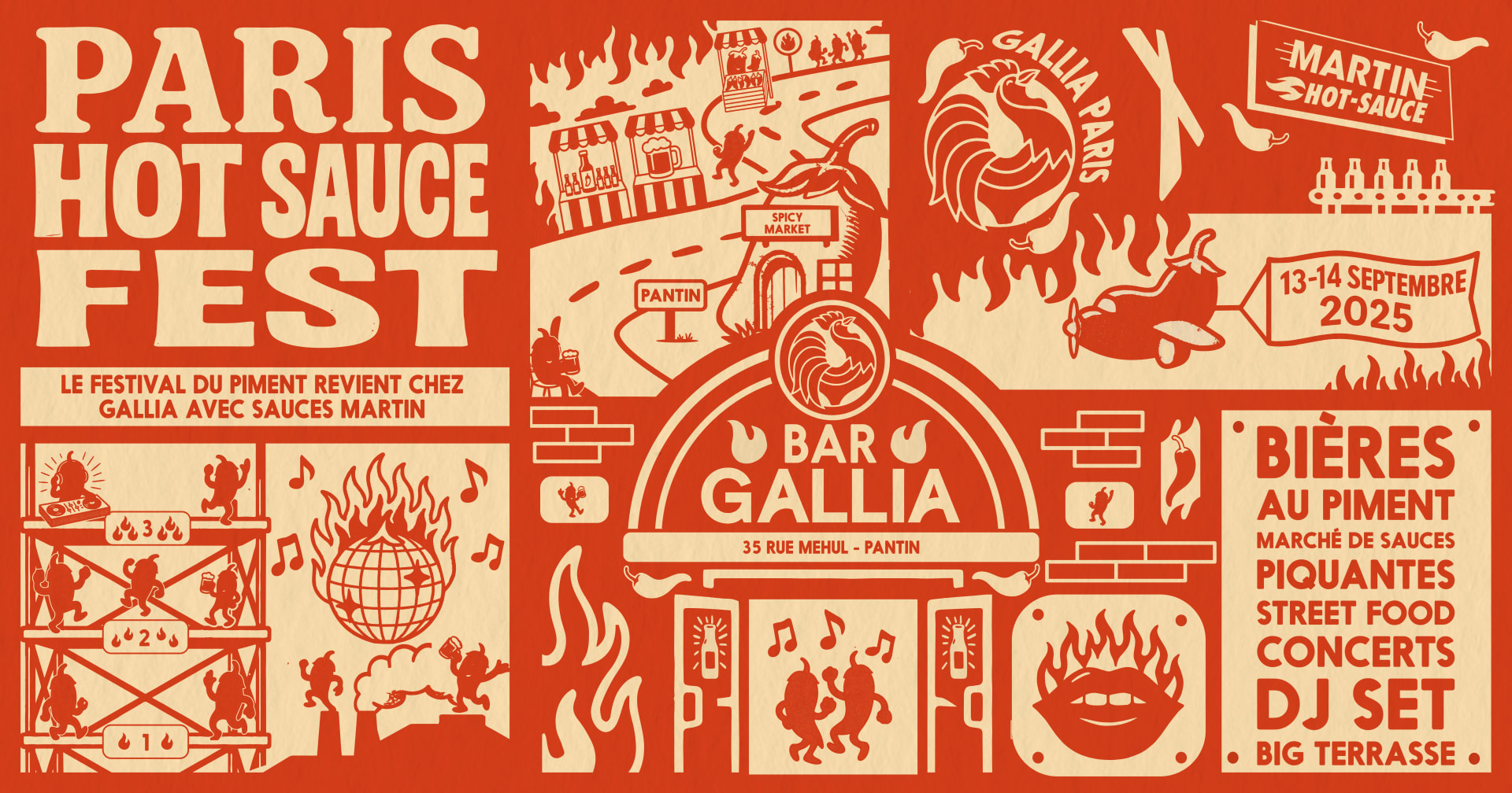 Paris Hot Sauce Festival #2 By Gallia Paris Et Sauces Martin Cover