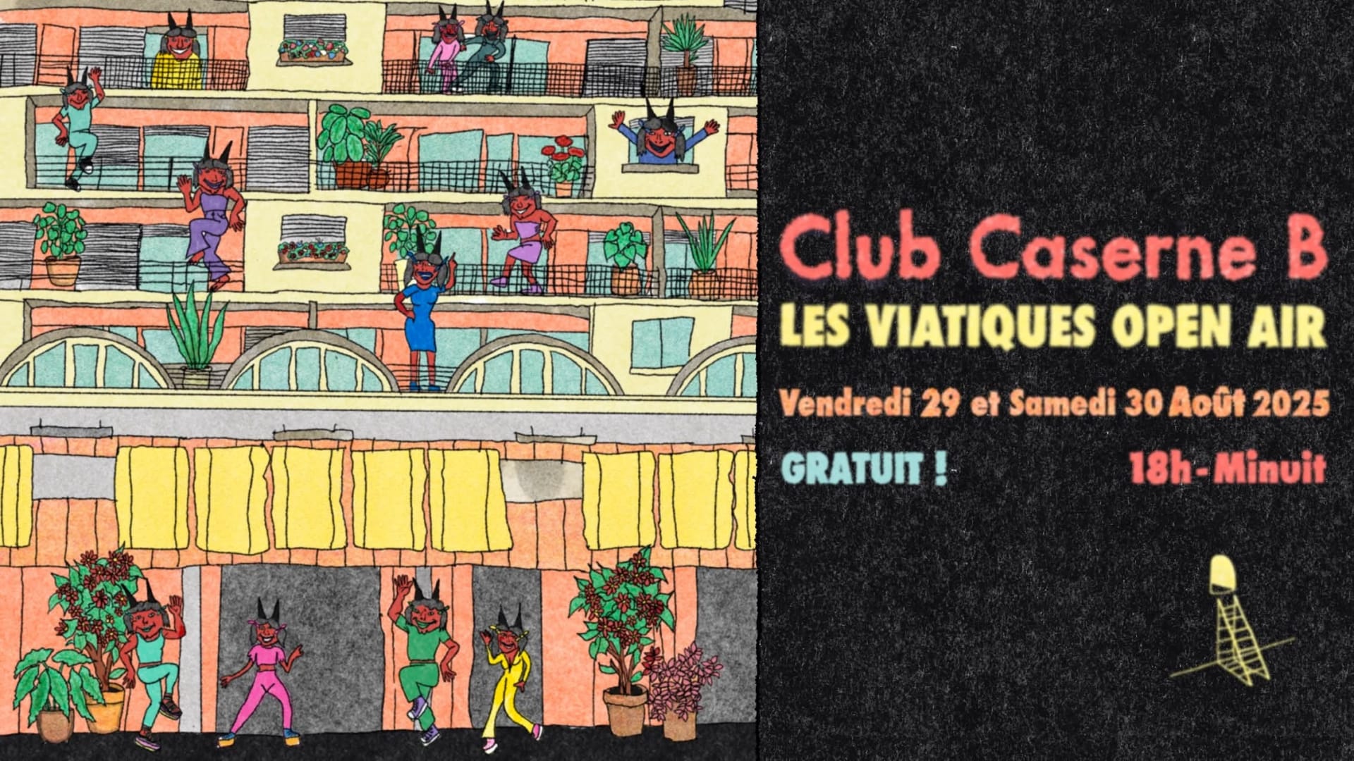 Les Viatiques • Caserne B Weekender Cover