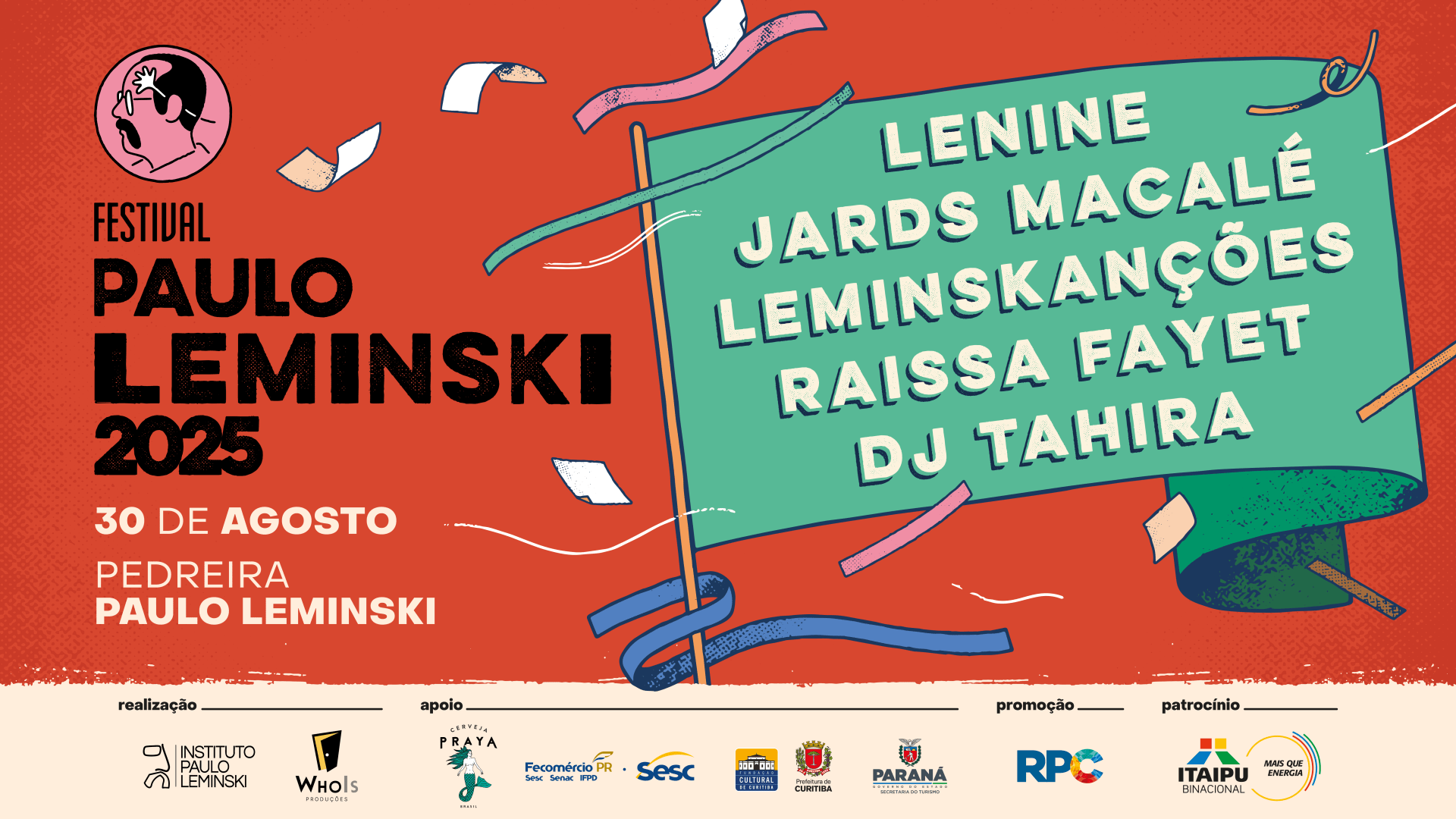 Festival Paulo Leminski 2025 Cover