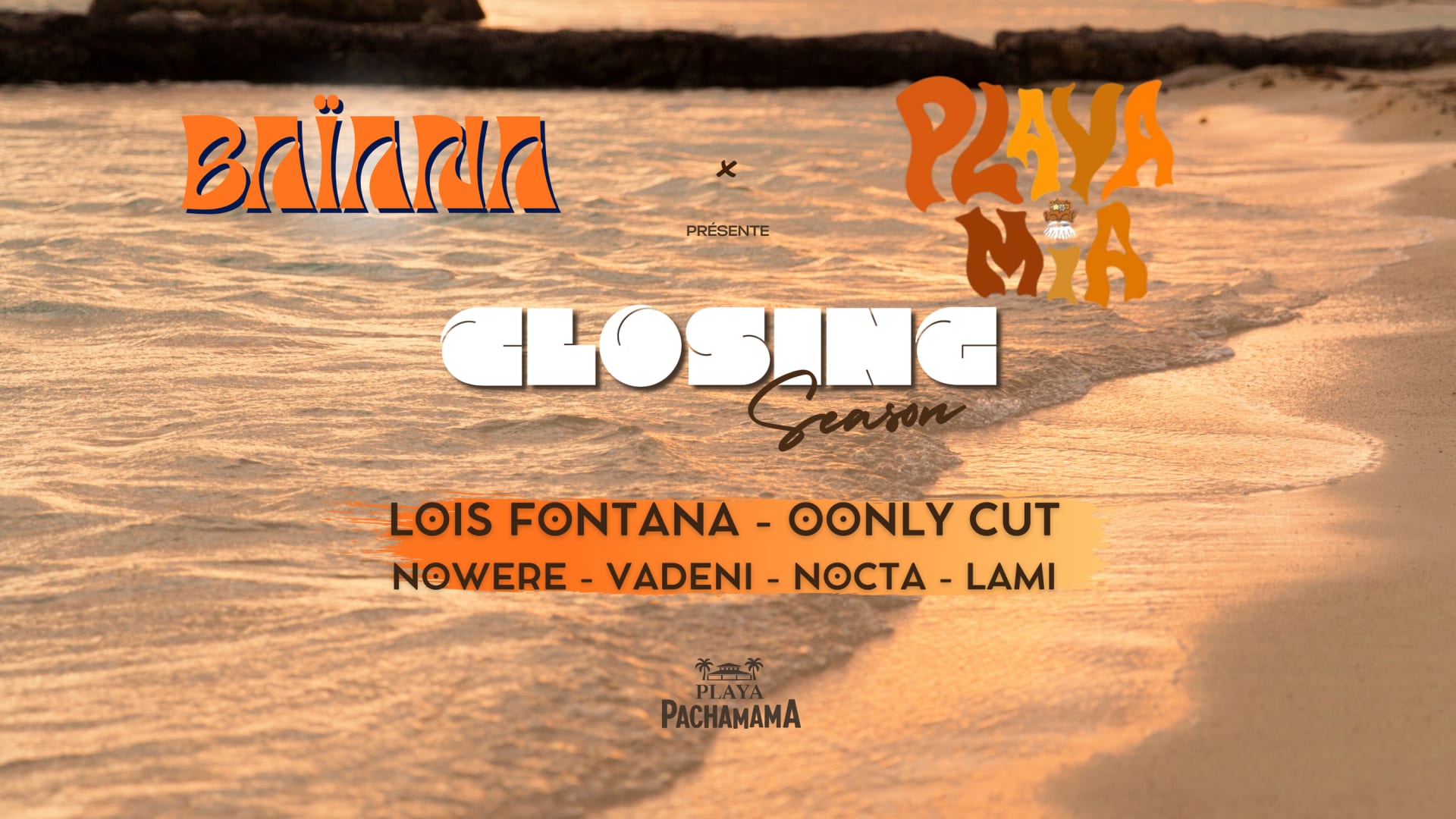 Baiana X Playa Mia Cover