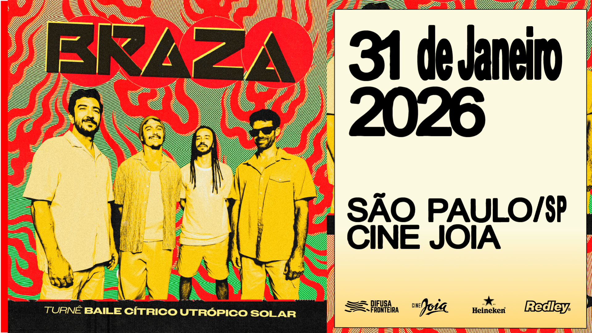 Braza No Cine Joia Cover