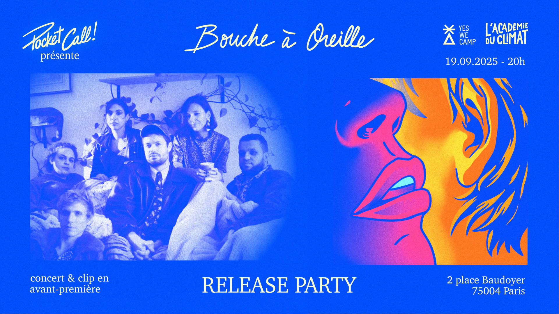 Pocket Call - Release Party Cover