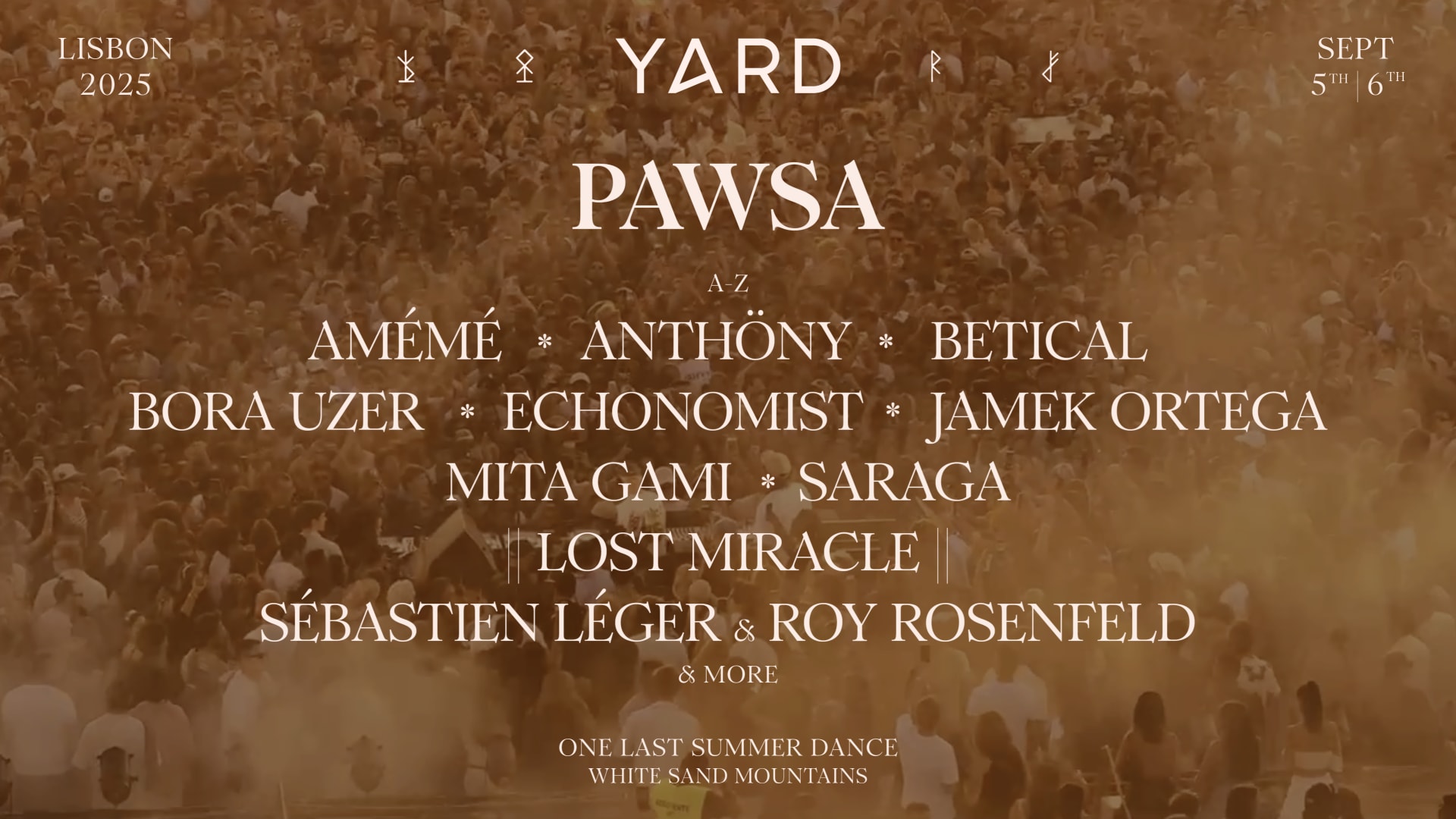 Yard - One Last Summer Dance 25' Cover