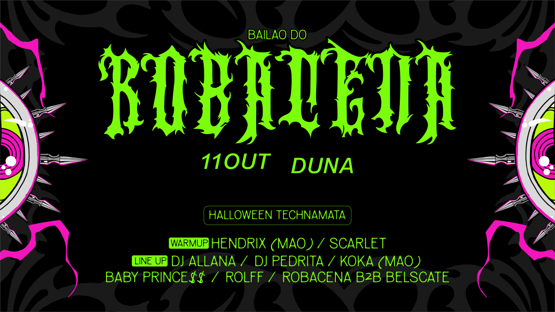 Bailão Do Robacena - Halloween Technamata Cover