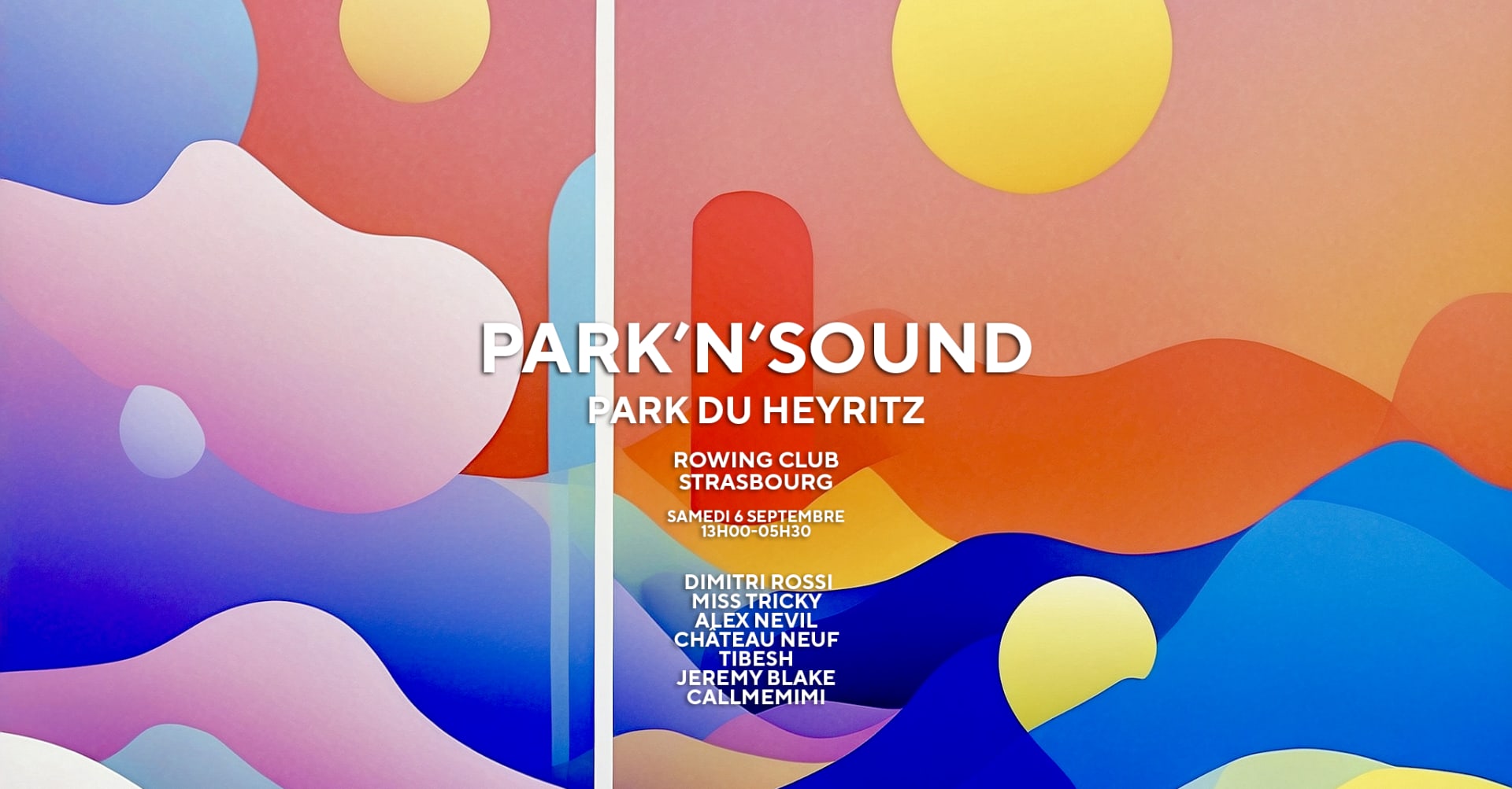 Park'n'sound Opening 2025 – Gratuit Au Parc Du Heyritz Cover