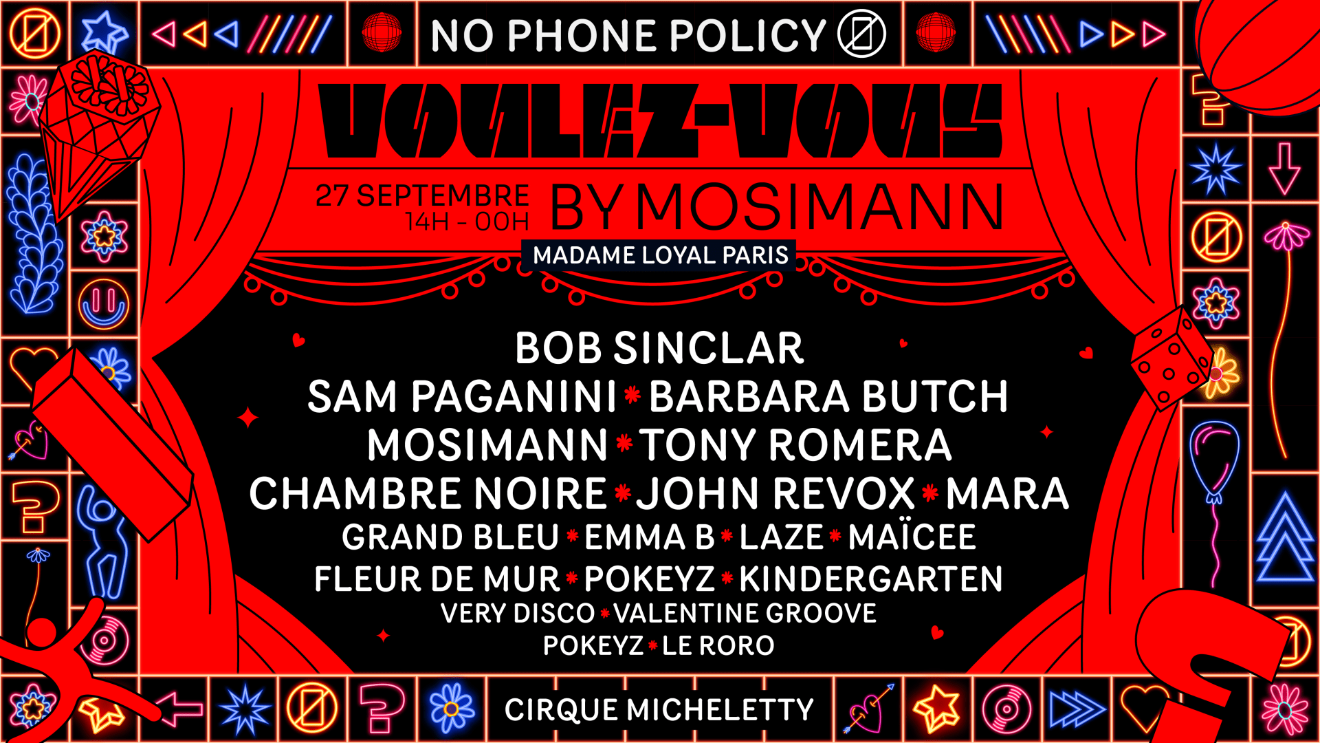 Madame Loyal X Voulez Vous : Bob Sinclar, Mosimann & More Cover