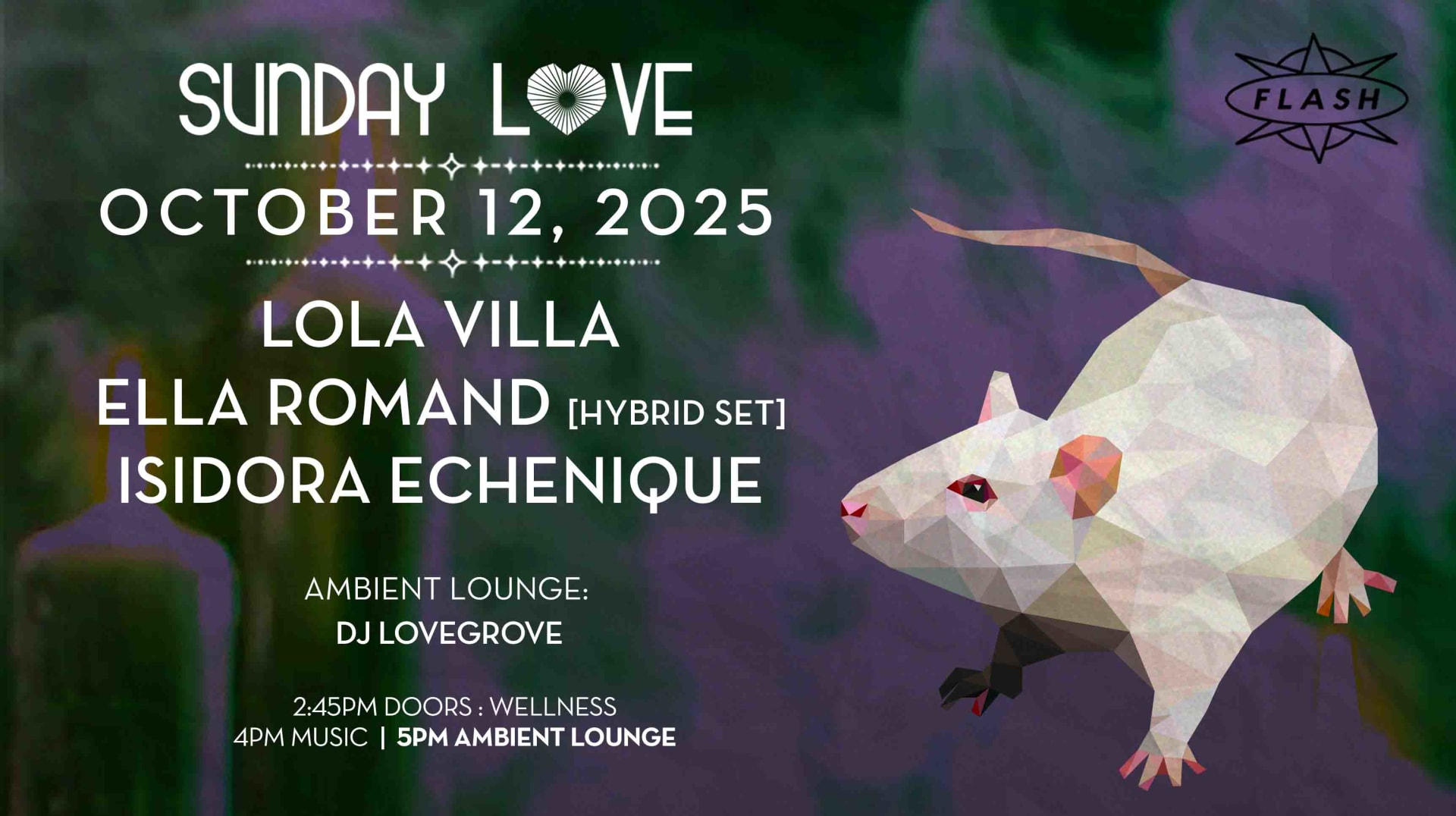 Sunday Love: Lola Villa - Ella Romand - Isidora Echenique Cover
