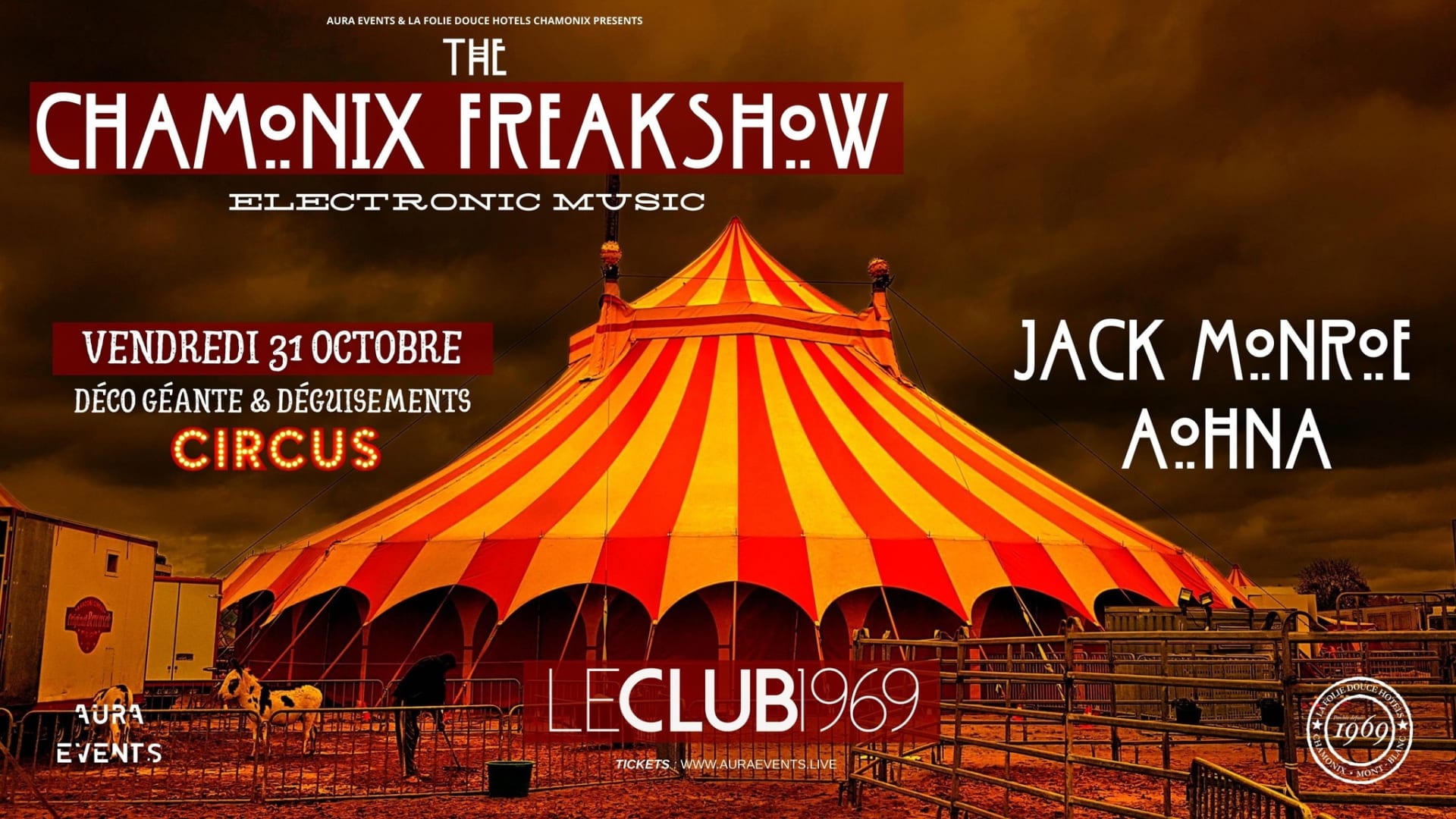 The Chamonix Freakshow - Halloween Party Cover