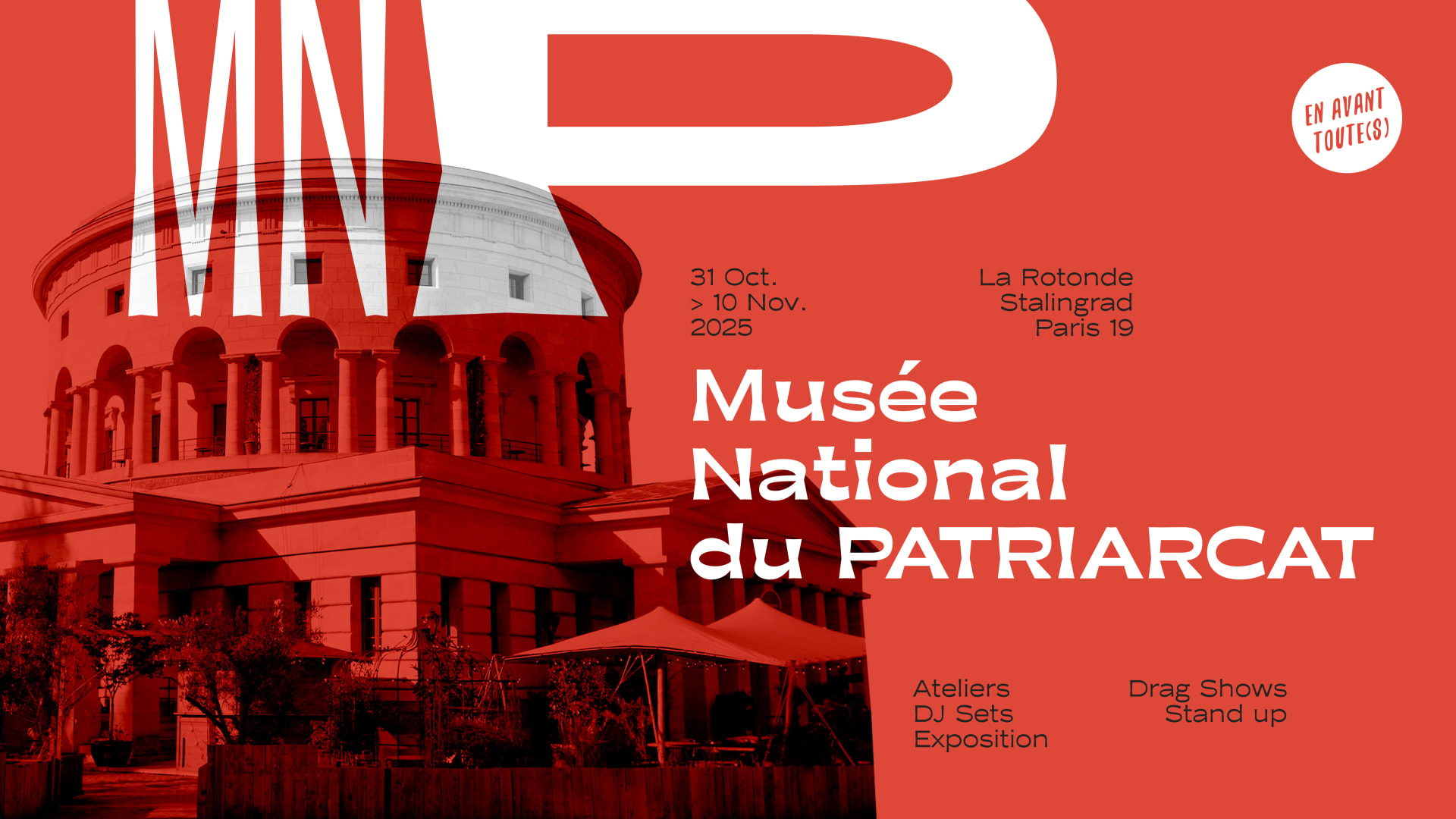 En Avant Toute(S) Présente : Musée National Du Patriarcat Cover