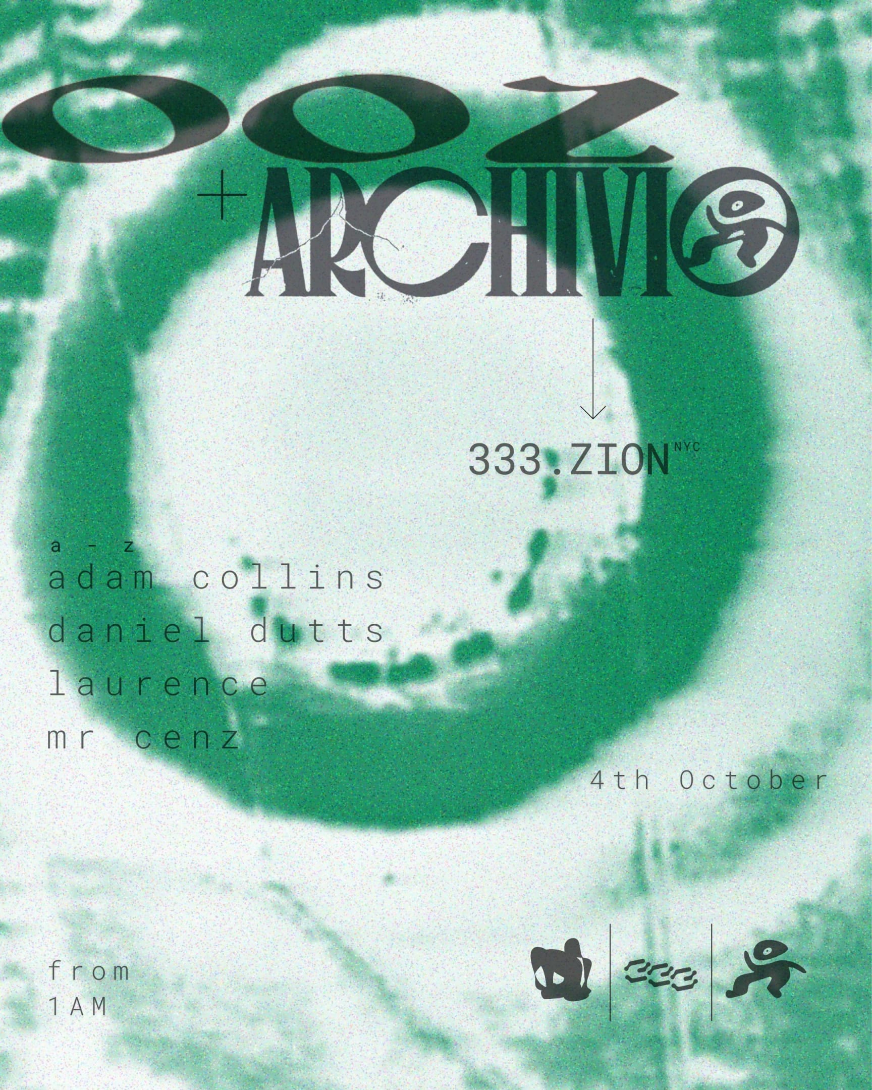 Archivio X The Ooz Collective At 333.Zion Cover