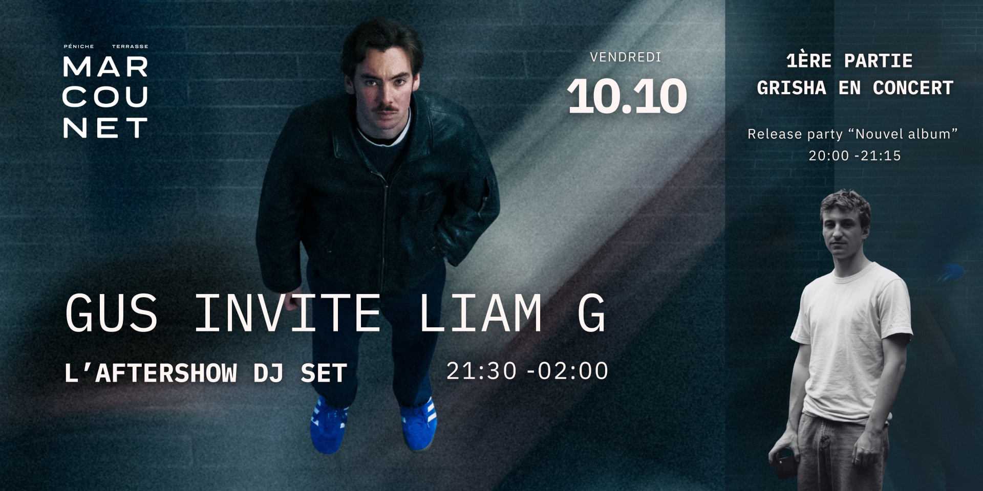 L'aftershow De Grisha Avec Gus, Liam G & Guests Cover