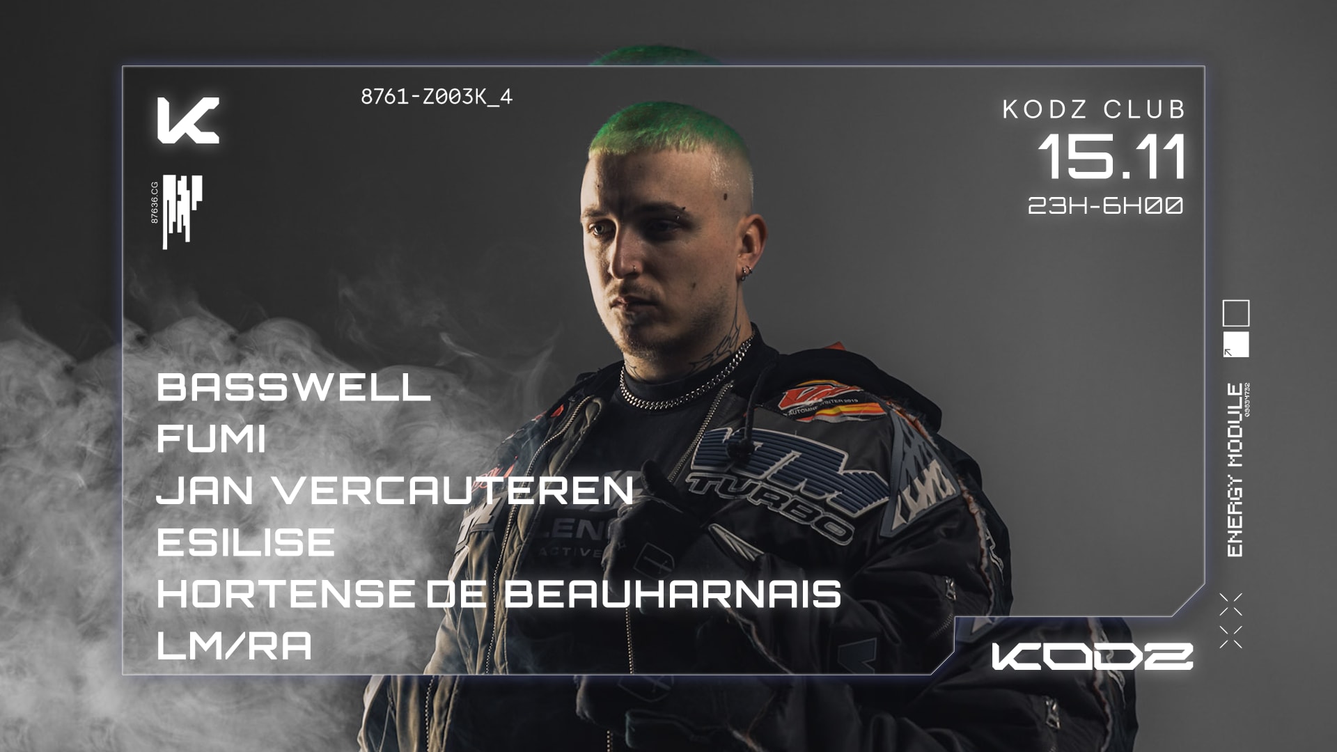 Kodz : Basswell - Jan Vercauteren - Esilise - Fumi & More Cover