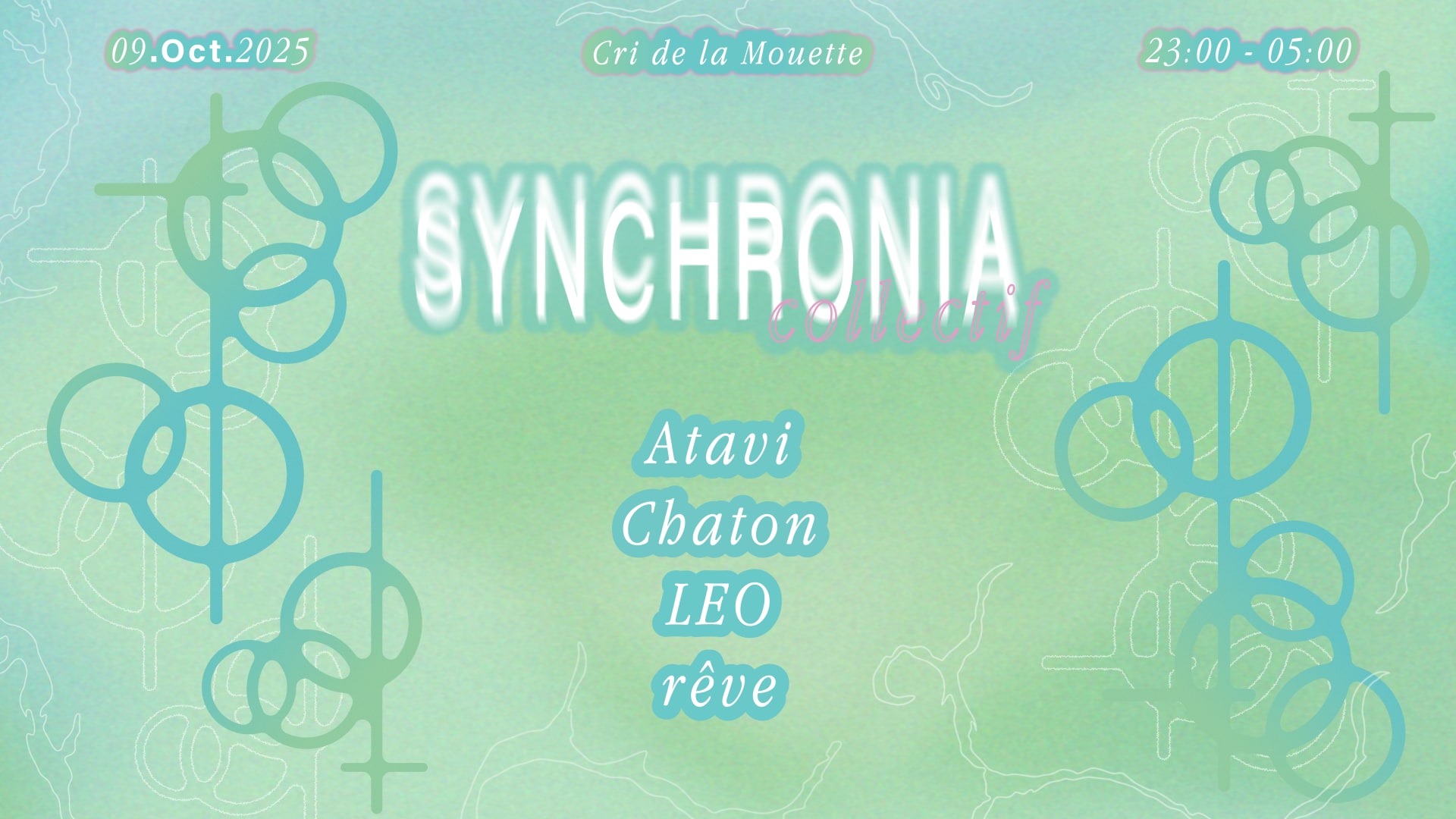 Synchronia 1 Year Anniversary Cover