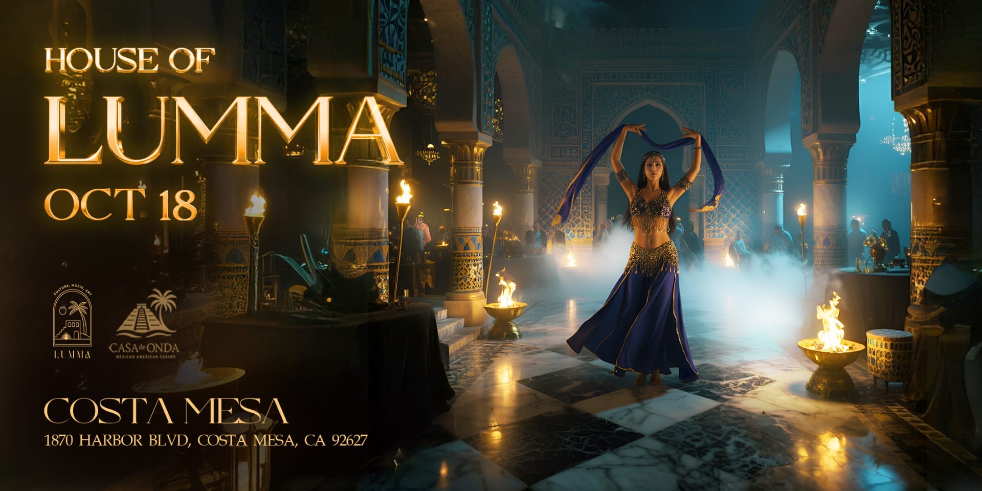 House Of Lumma - Costa Mesa - Oct 18th Cover