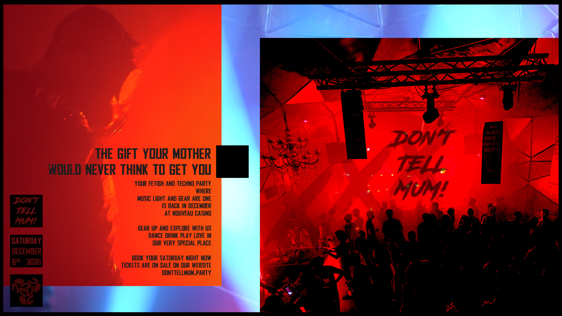 Don't Tell Mum! [December-25] Cover