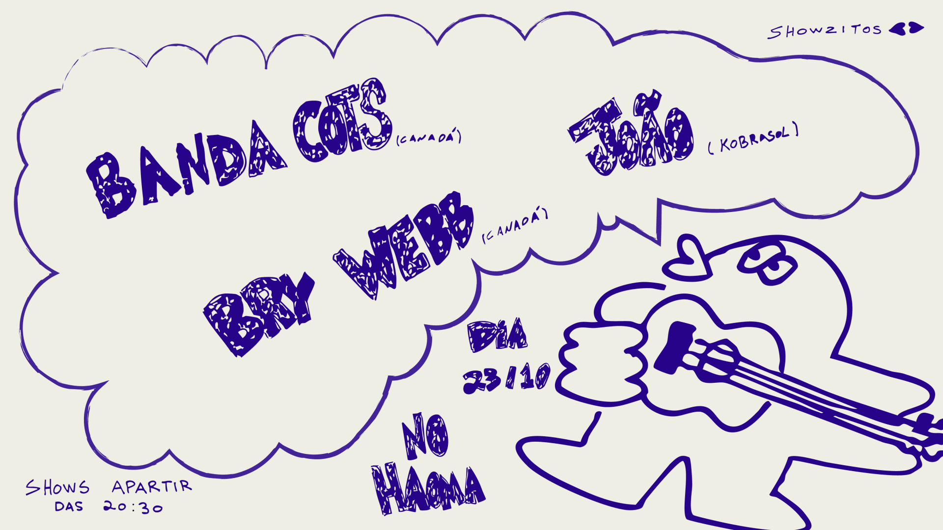 Bry Webb (Ca), Cots (Ca) E João (Kobrasol) No Haoma! Cover