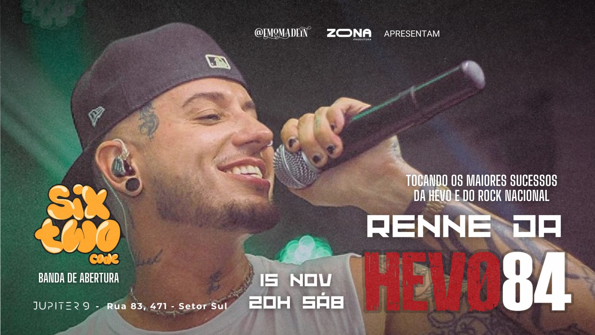 Emomadein Apresenta: Renne Da Hevo 84 Em Goiânia Cover
