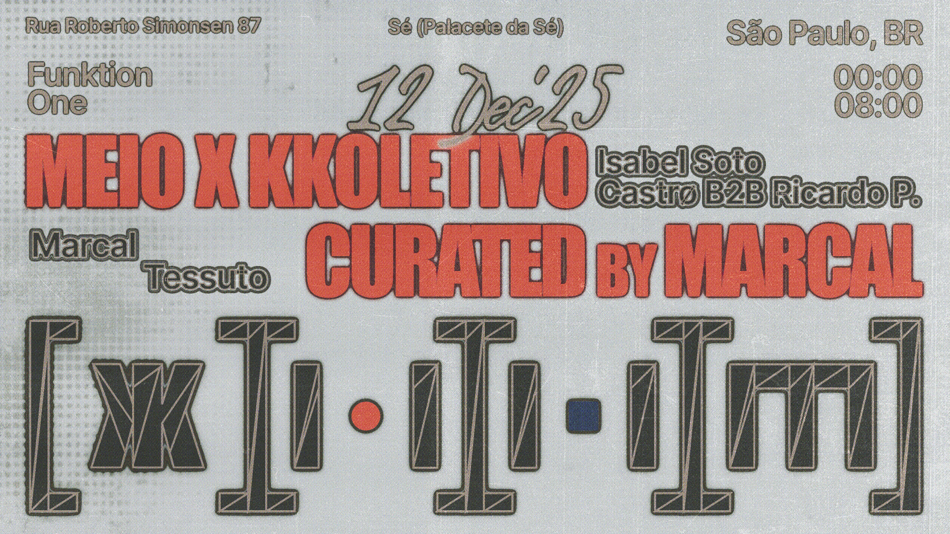 Meio X Kkoletivo Curated By Marcal Cover
