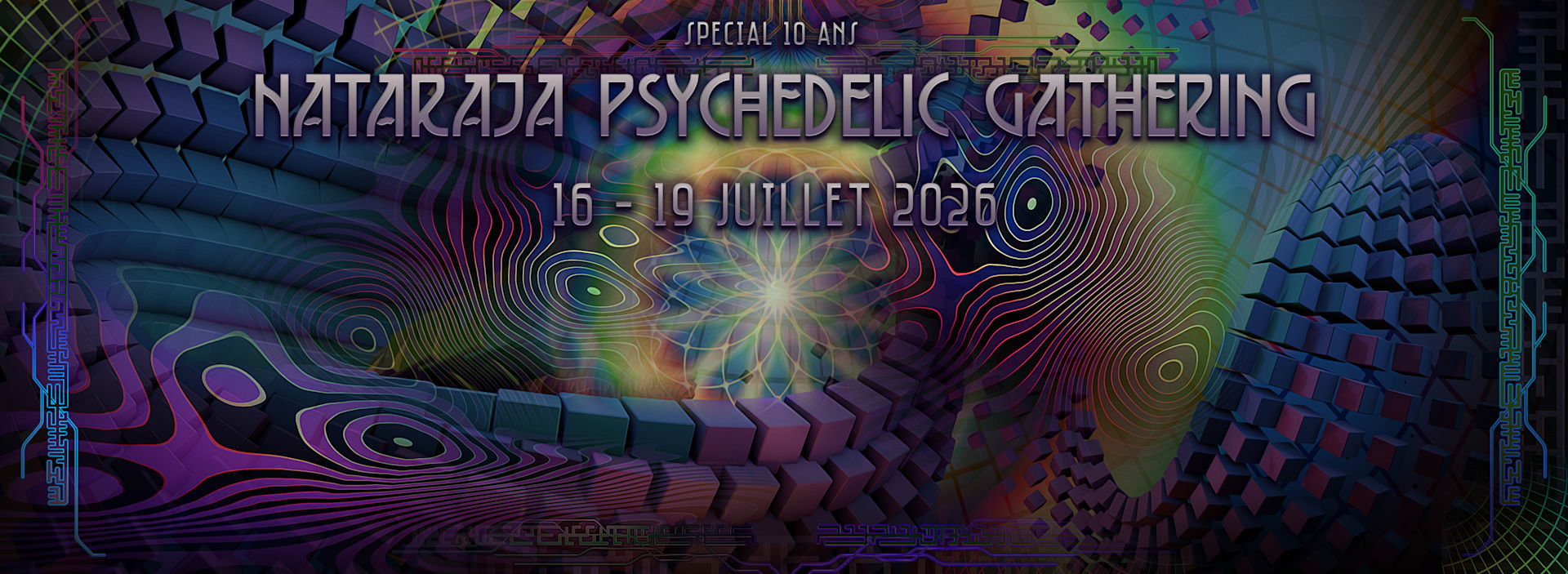 Nataraja Psychedelic Gathering 2026 - Spécial 10 Ans Cover