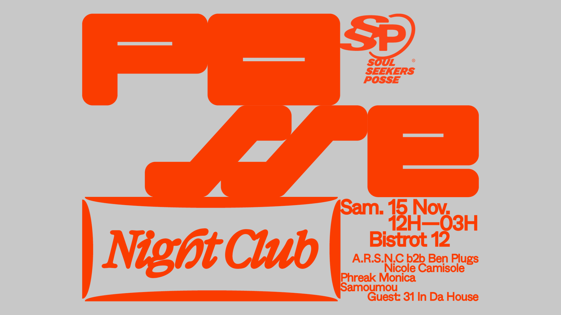 Posse Night Club #4 Cover