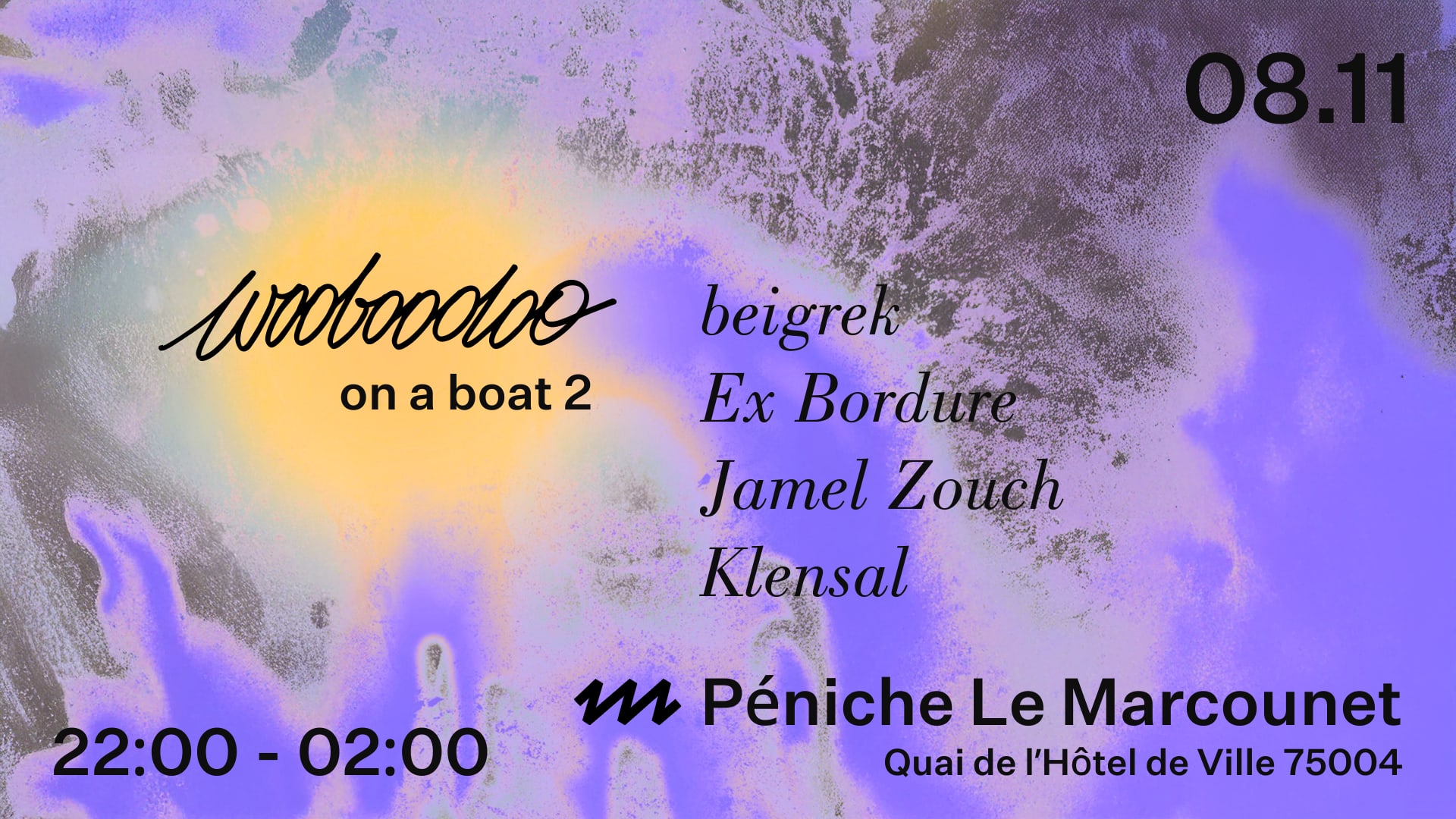Wooboodoo On A Boat 2 Cover