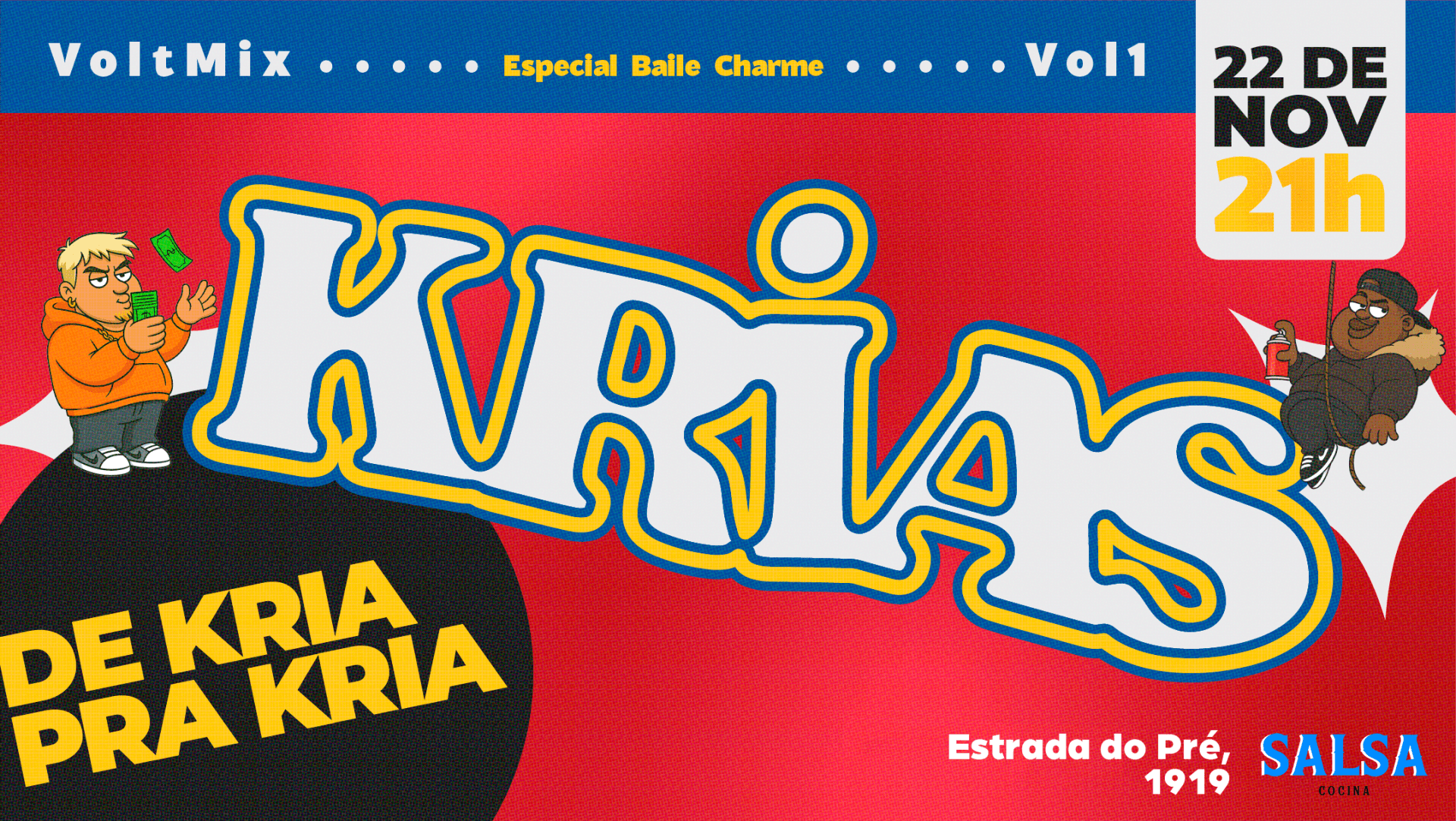 Krias - Edição Baile Charme Cover