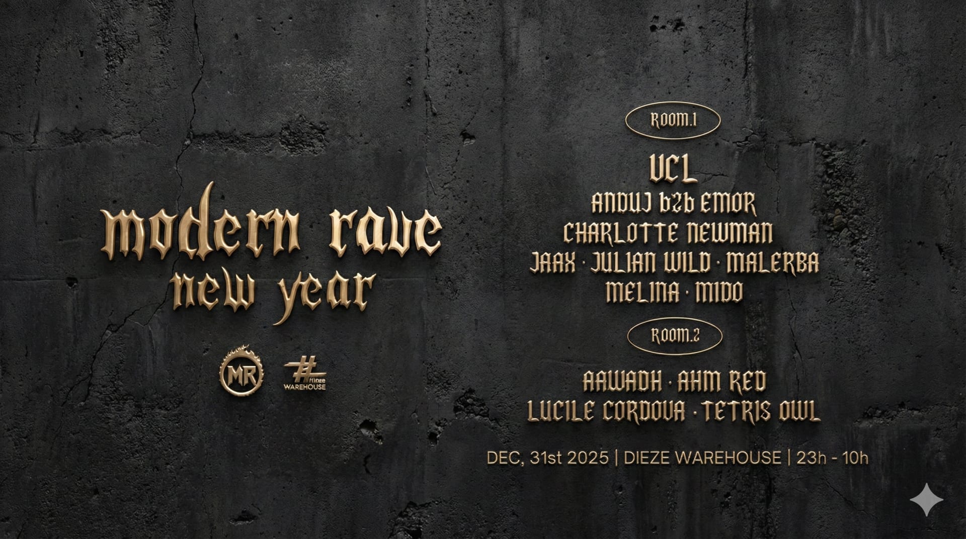 Modern Rave : Nye Cover