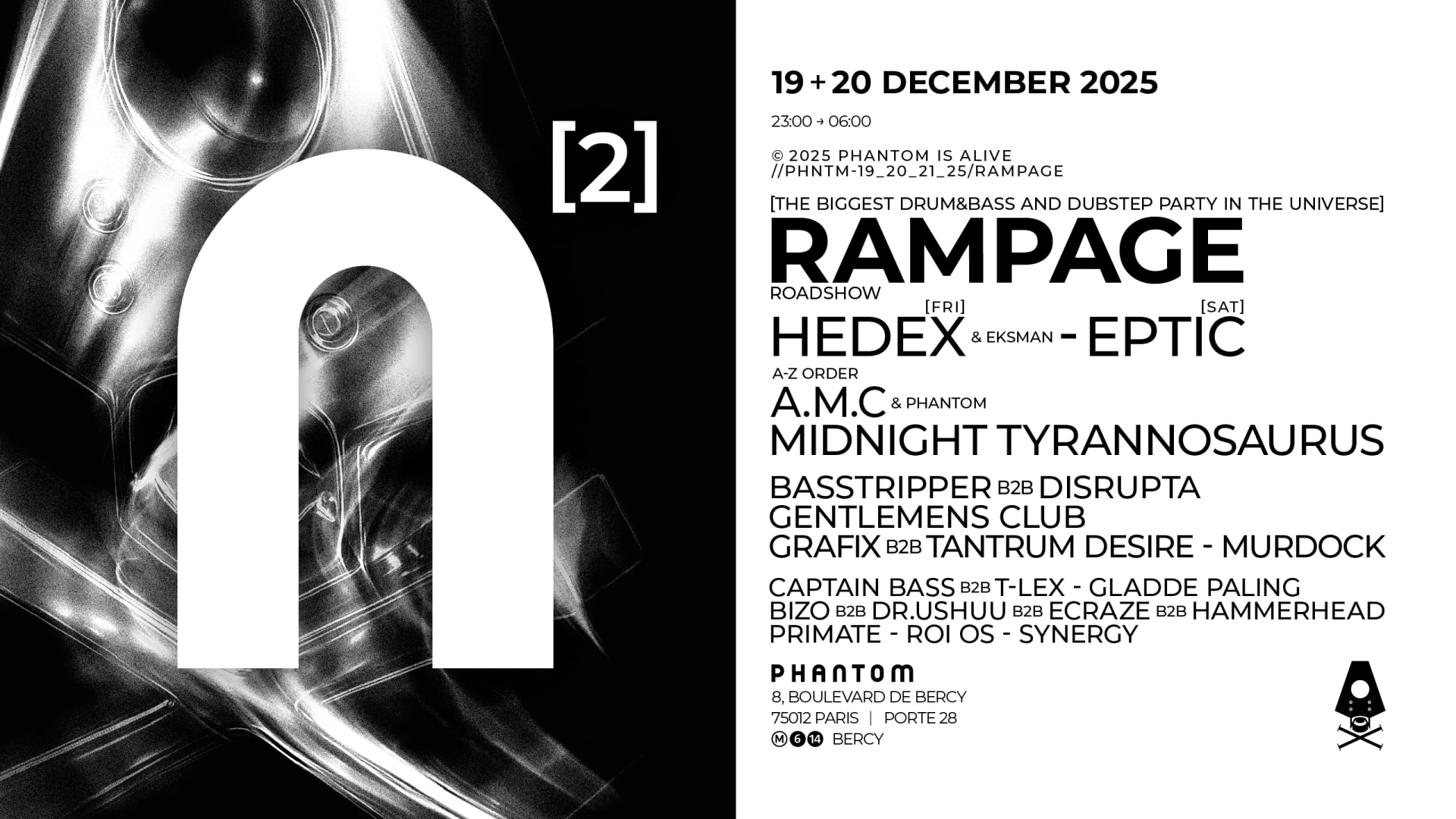 Phantom [2] : Rampage Roadshow Cover