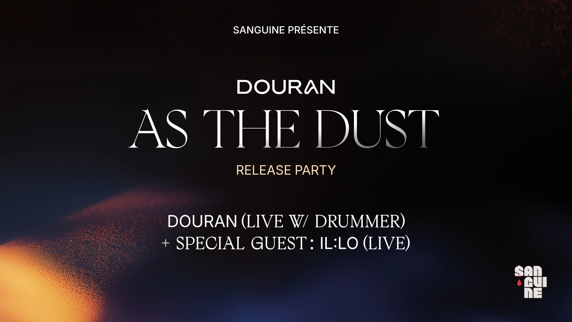 Douran – Release Party W/ Il:Lo Cover