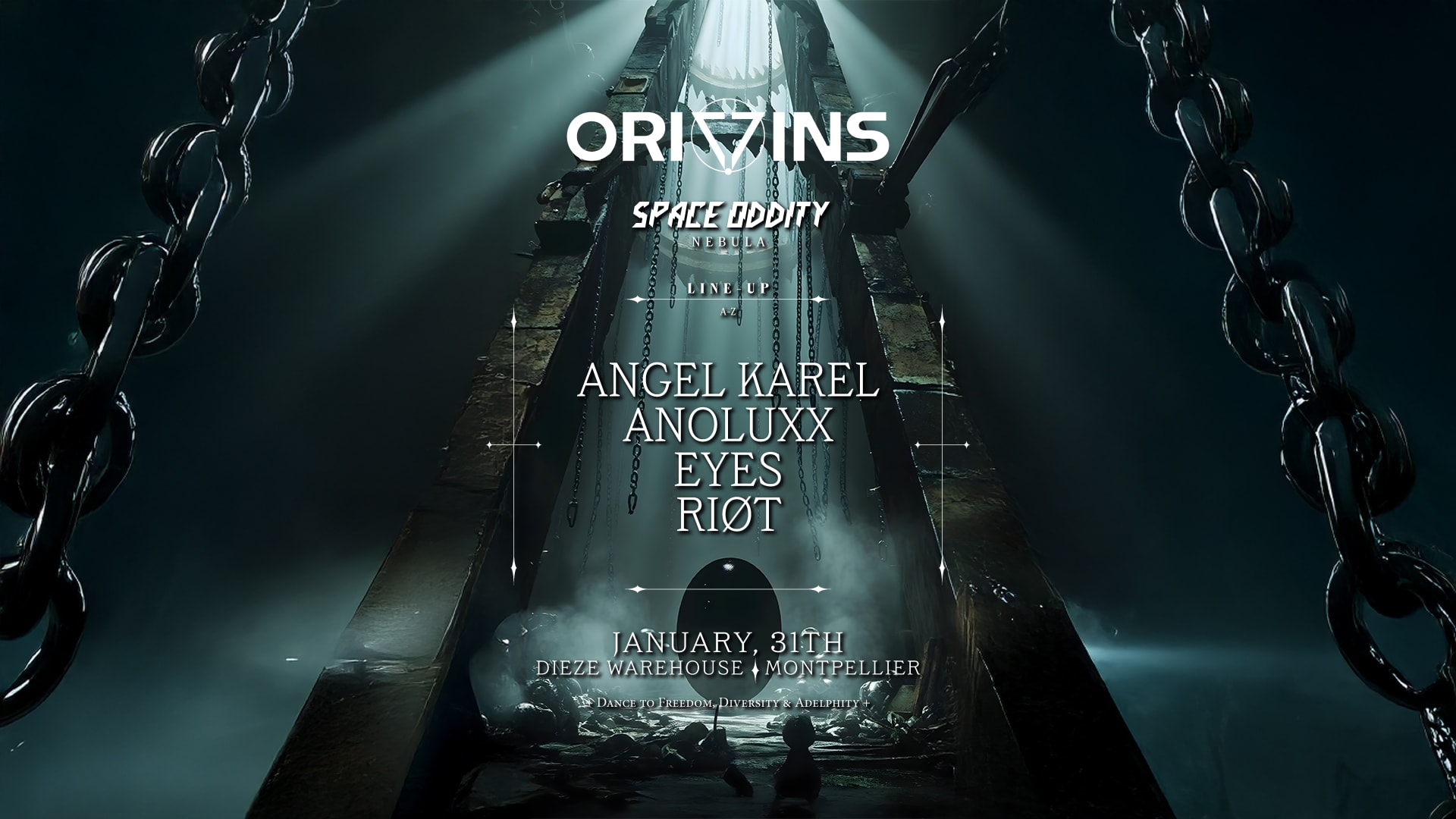 Origins Space Oddity Invite Anoluxx Cover
