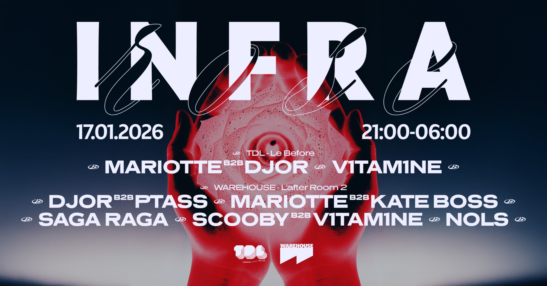 Infrarose By La Briocherie En Room 2 Du Warehouse ! Cover