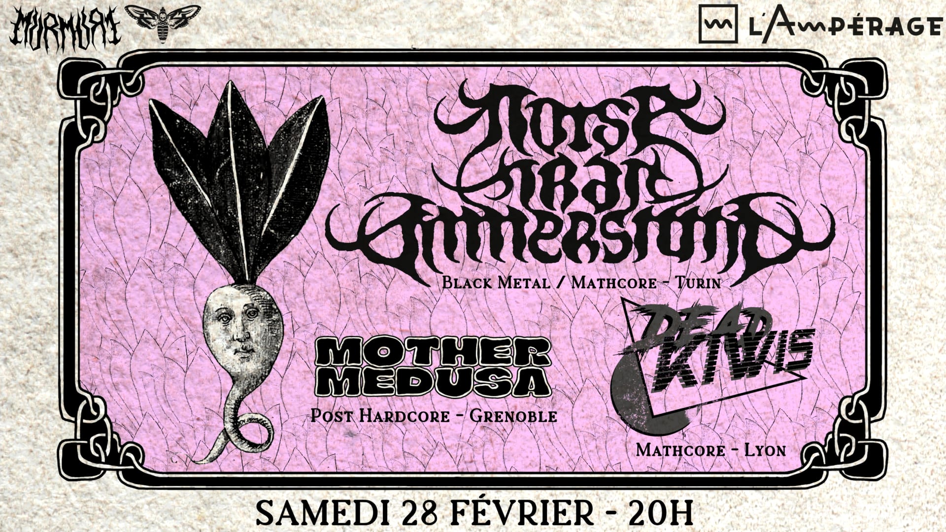 Noise Trail Immersion + Dead Kiwis + Mother Medusa Cover