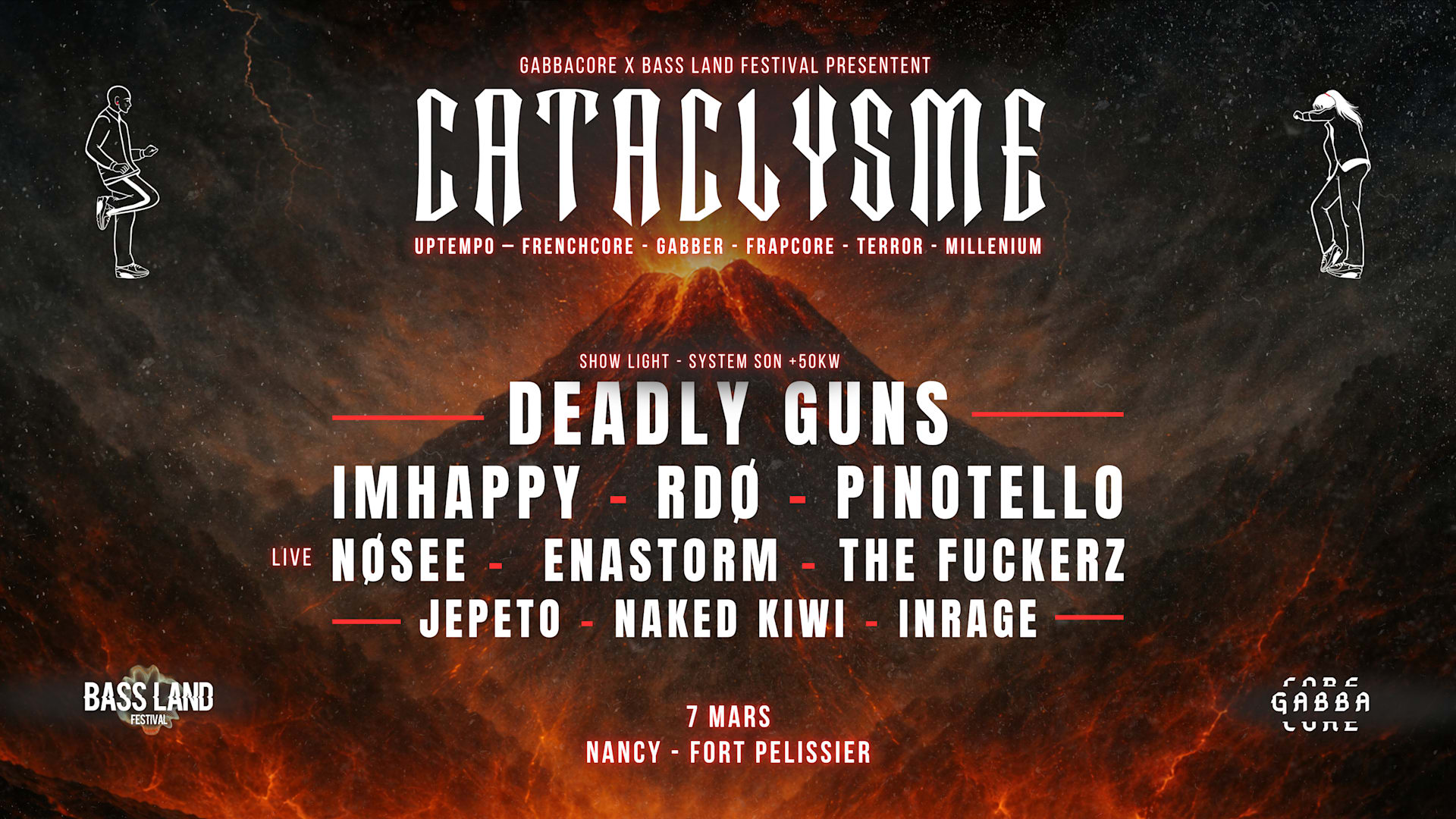 Gabbacore & Bass Land Festival - Cataclysme Cover