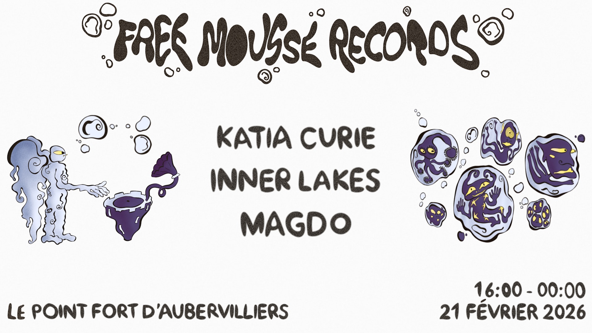 Free Mousse Invite Katia Curie & Inner Lakes Cover