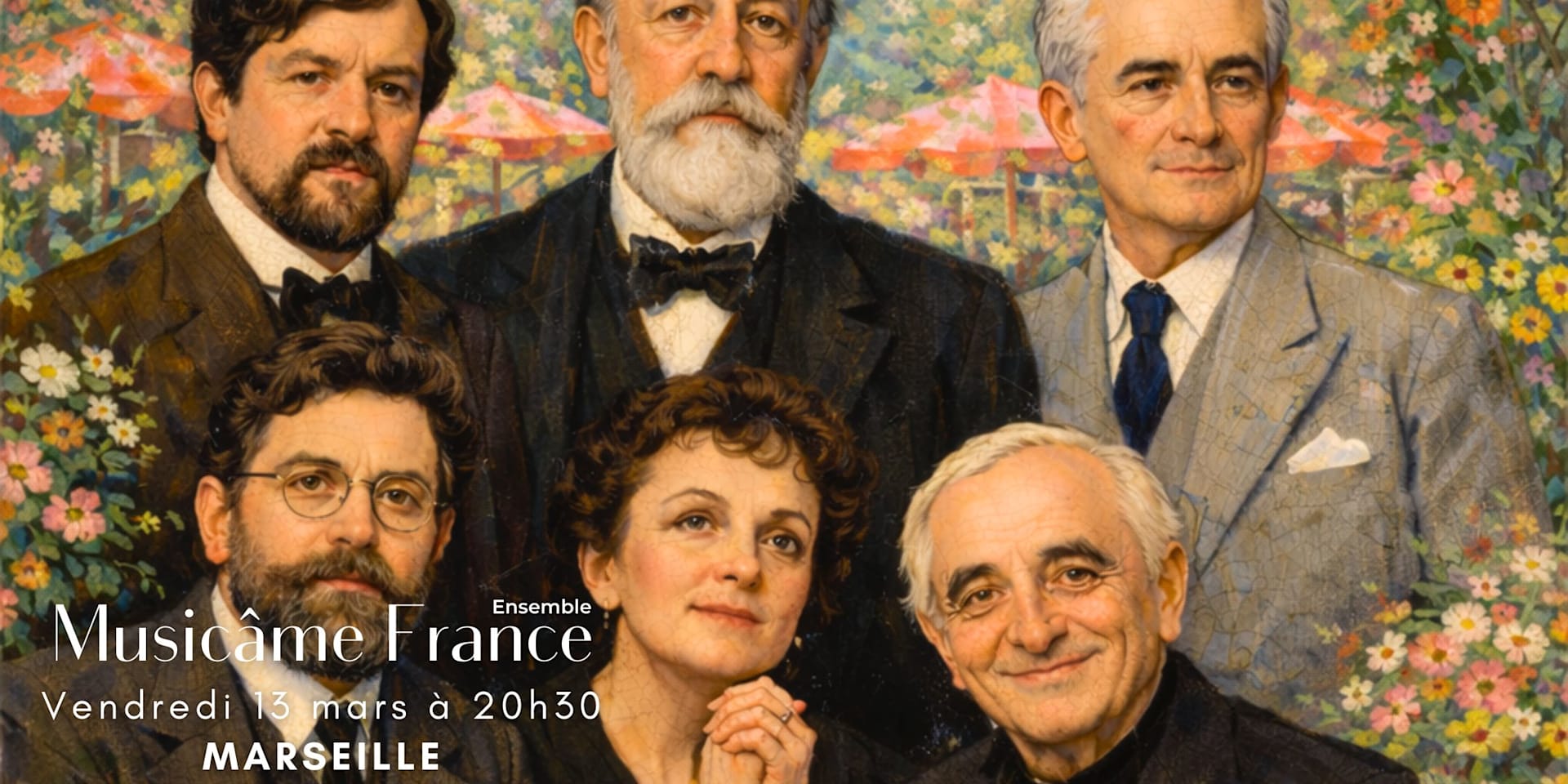 Concert Musicâme À Marseille : Debussy, Bizet, Aznavour Cover