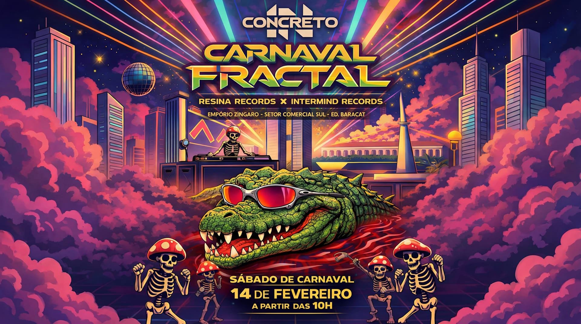 14/02: Carnaval Fractal: Resina X Intermind Cover