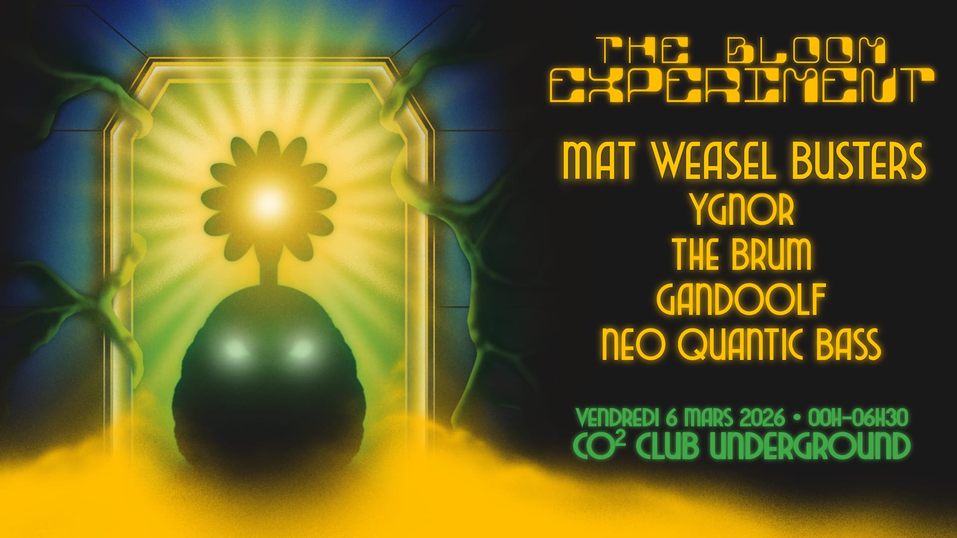 Bloom Experiment | Mat Weasel Busters, Ygnor & More Cover