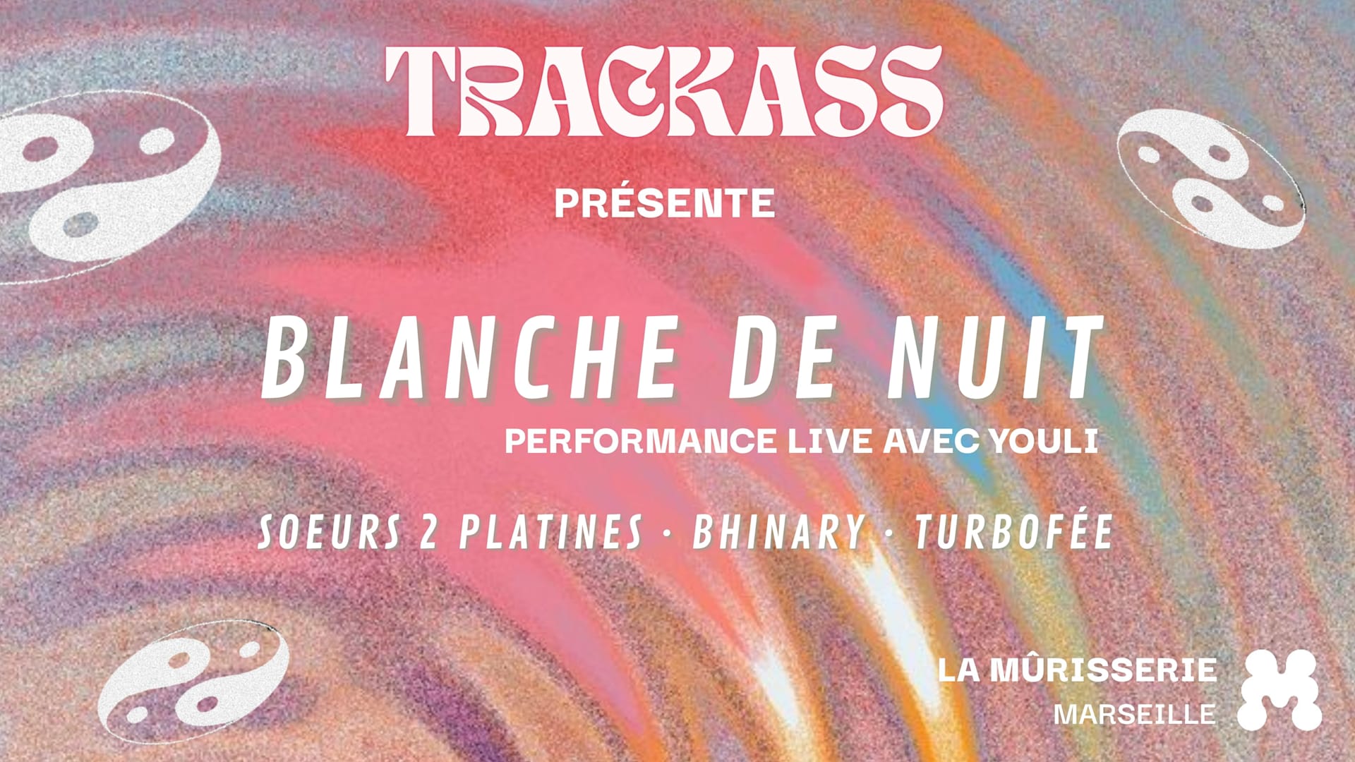Trackass Invite Blanche De Nuit (Performance Live) Cover
