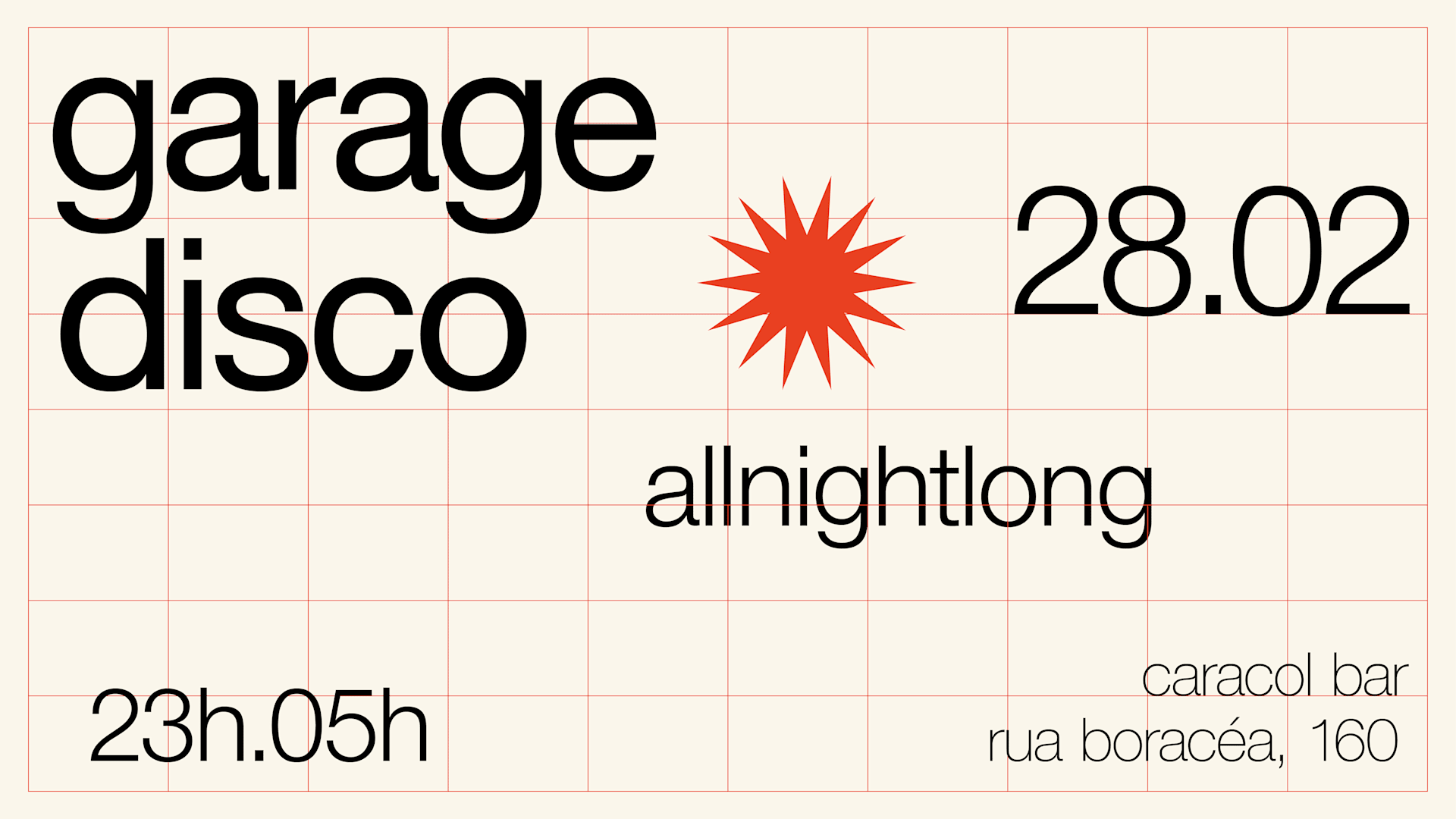 Garage Disco No Caracol Cover