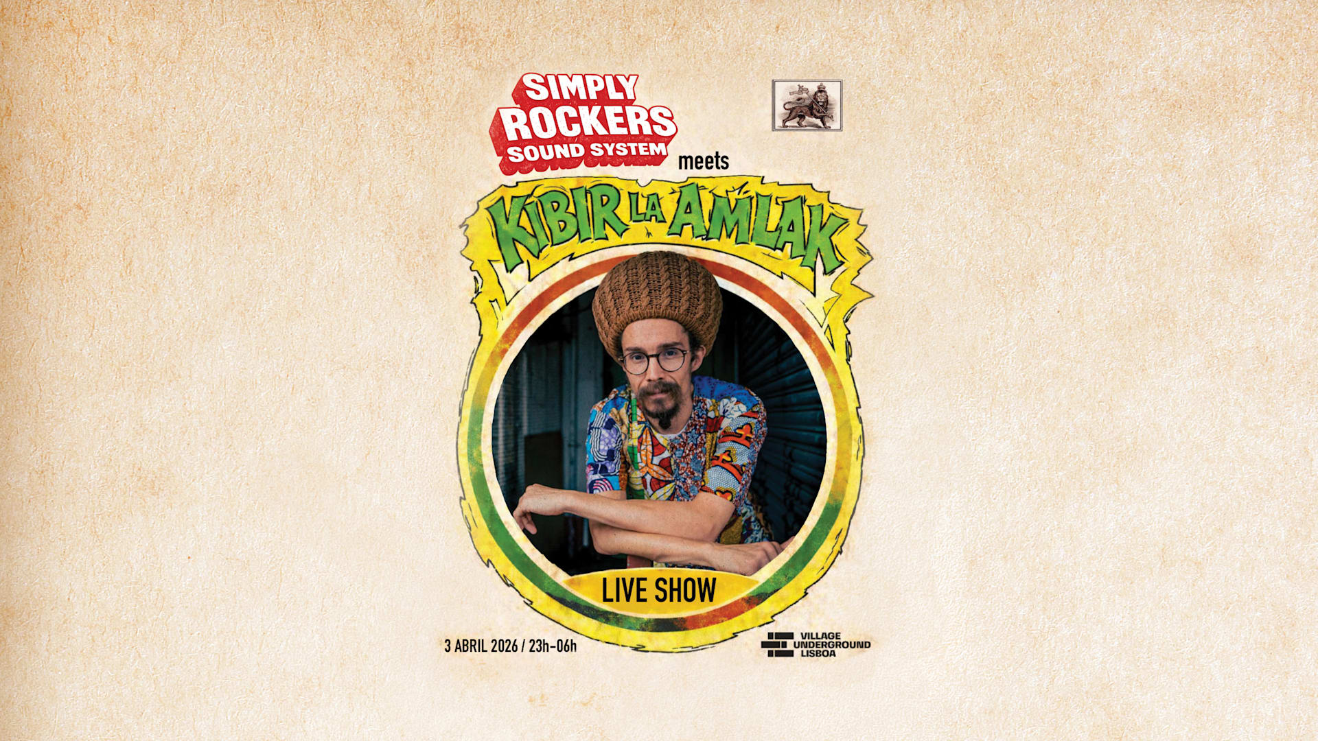 Simply Rockers Sound System Meets Kibir La Amlak (Live Show) Cover