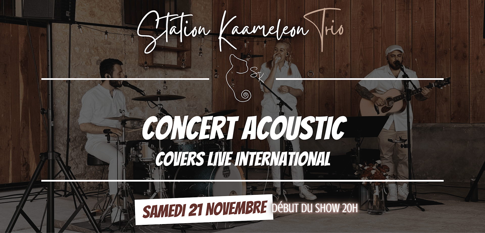 Concert Station Kaameleon - 21 Novembre Cover