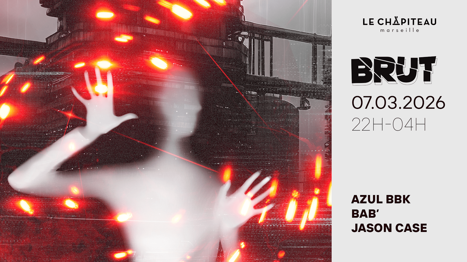 Brut / Bab', Jason Case, Azul Bbk Cover