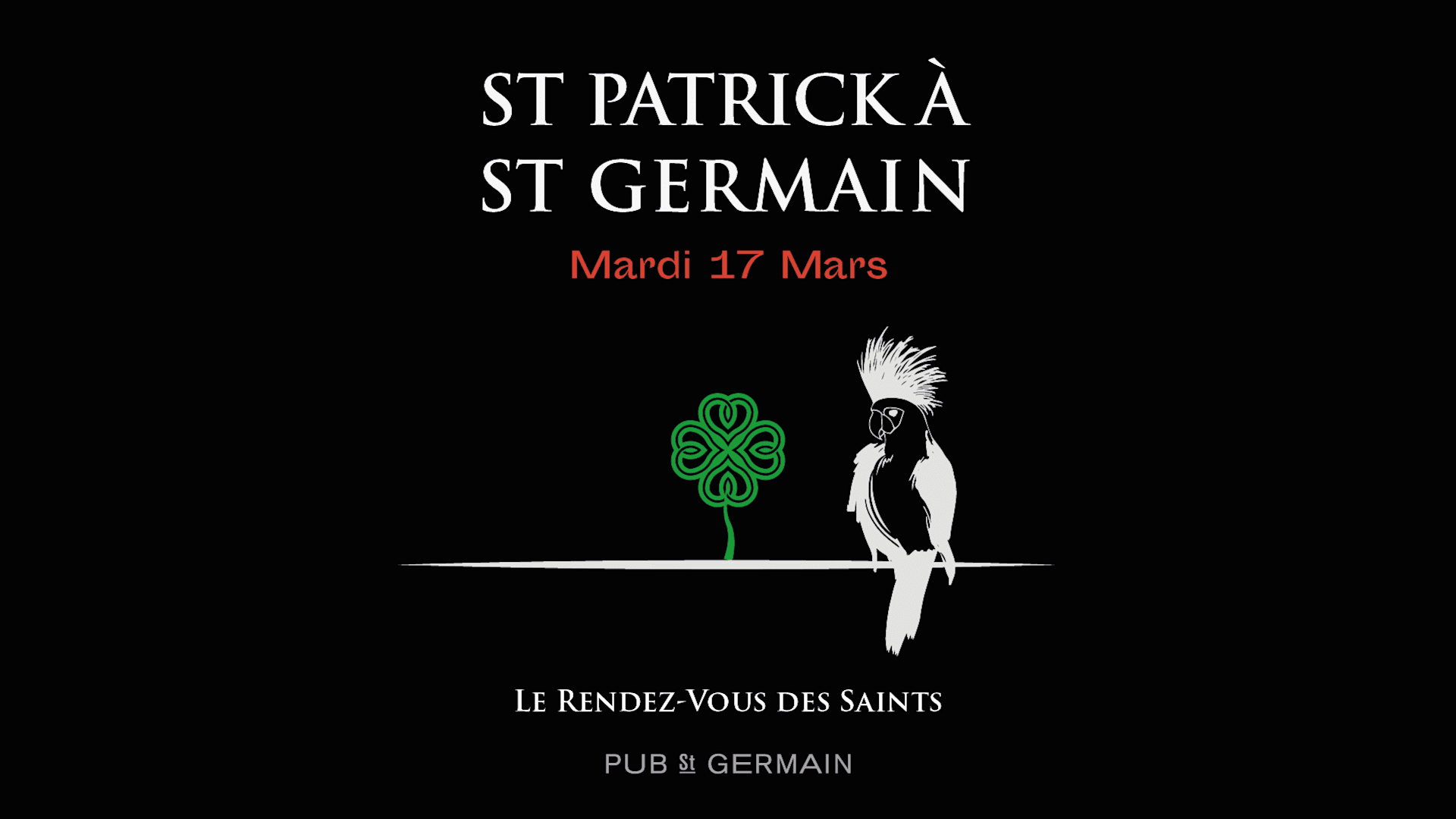 St Patrick À St Germain Cover
