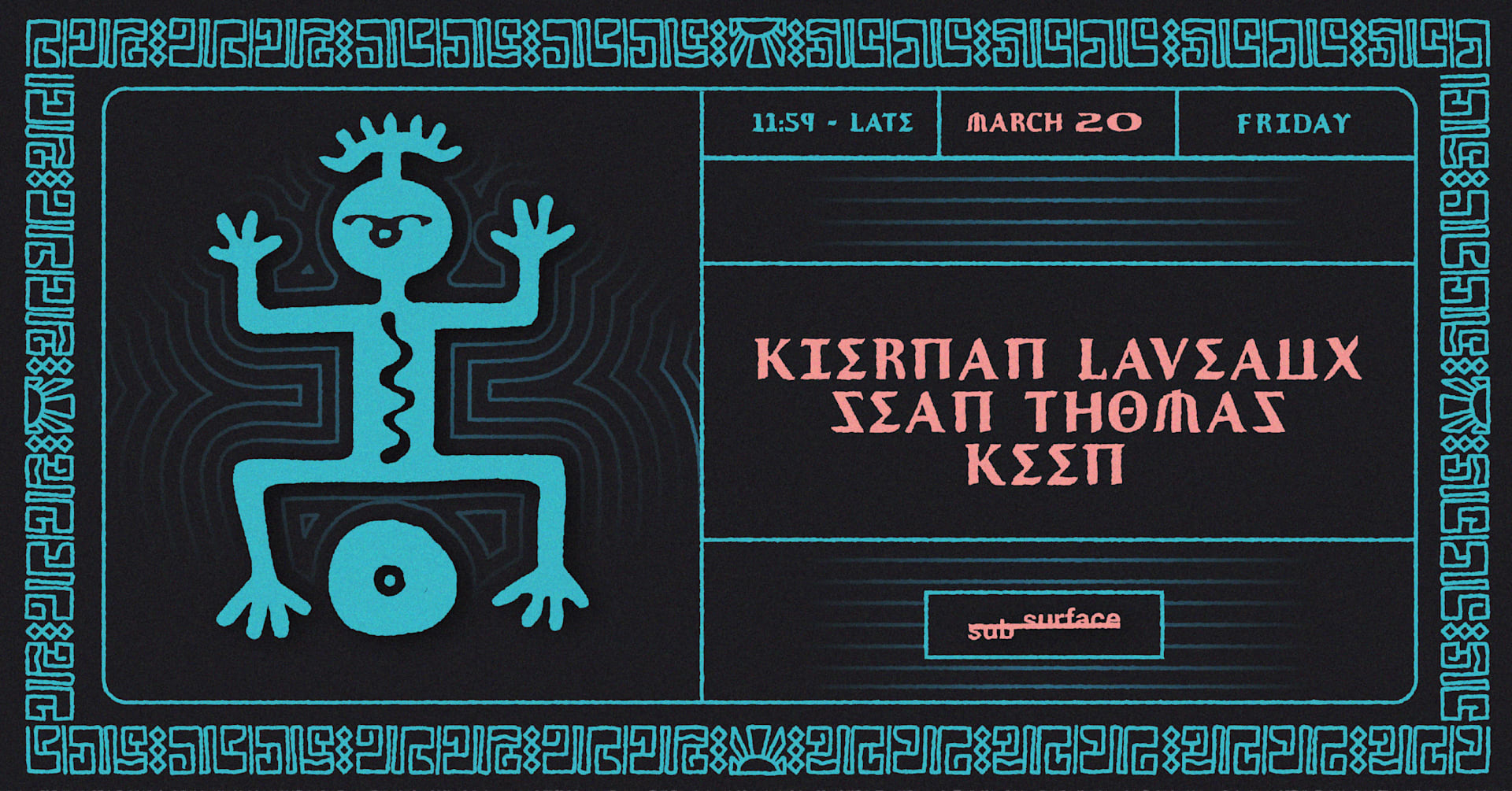 Subsurface 084: Kiernan Laveaux, Sean Thomas, Keen Cover