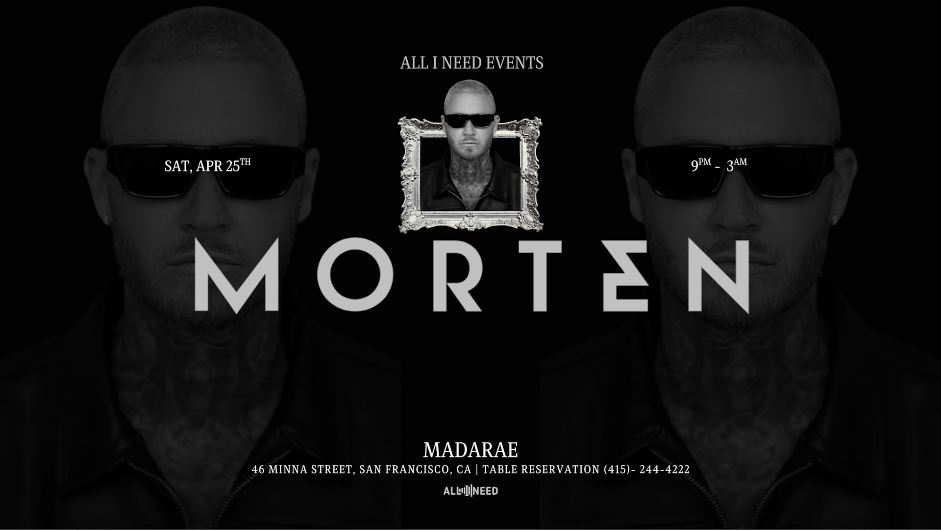 Morten At Madarae San Francisco Cover
