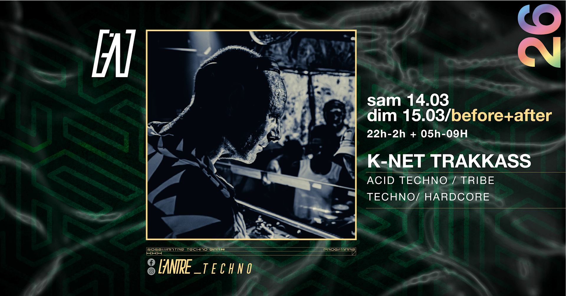 K-Net Trakkass — Acid Techno / Tribe / Techno / Hardcore Cover