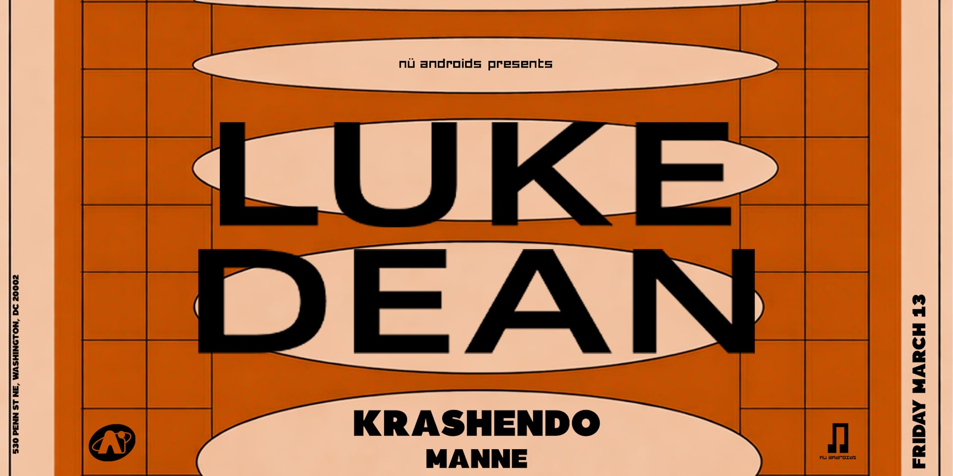 Nü Androids Presents: Luke Dean Cover