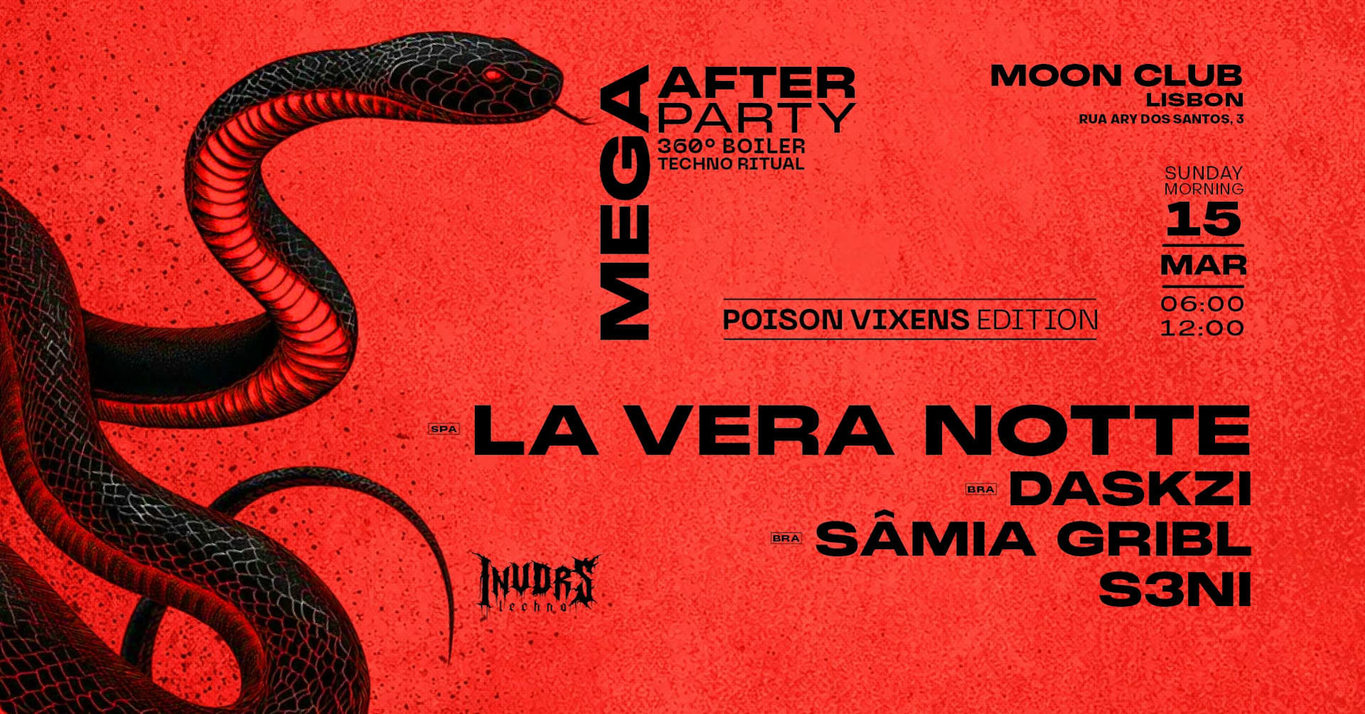 Mega After With La Vera Notte, Daskzi, Samia & S3ni Cover