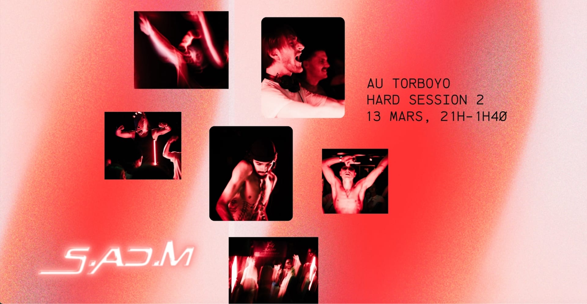 S.Ad.M Présente : Hard Session 2 Cover