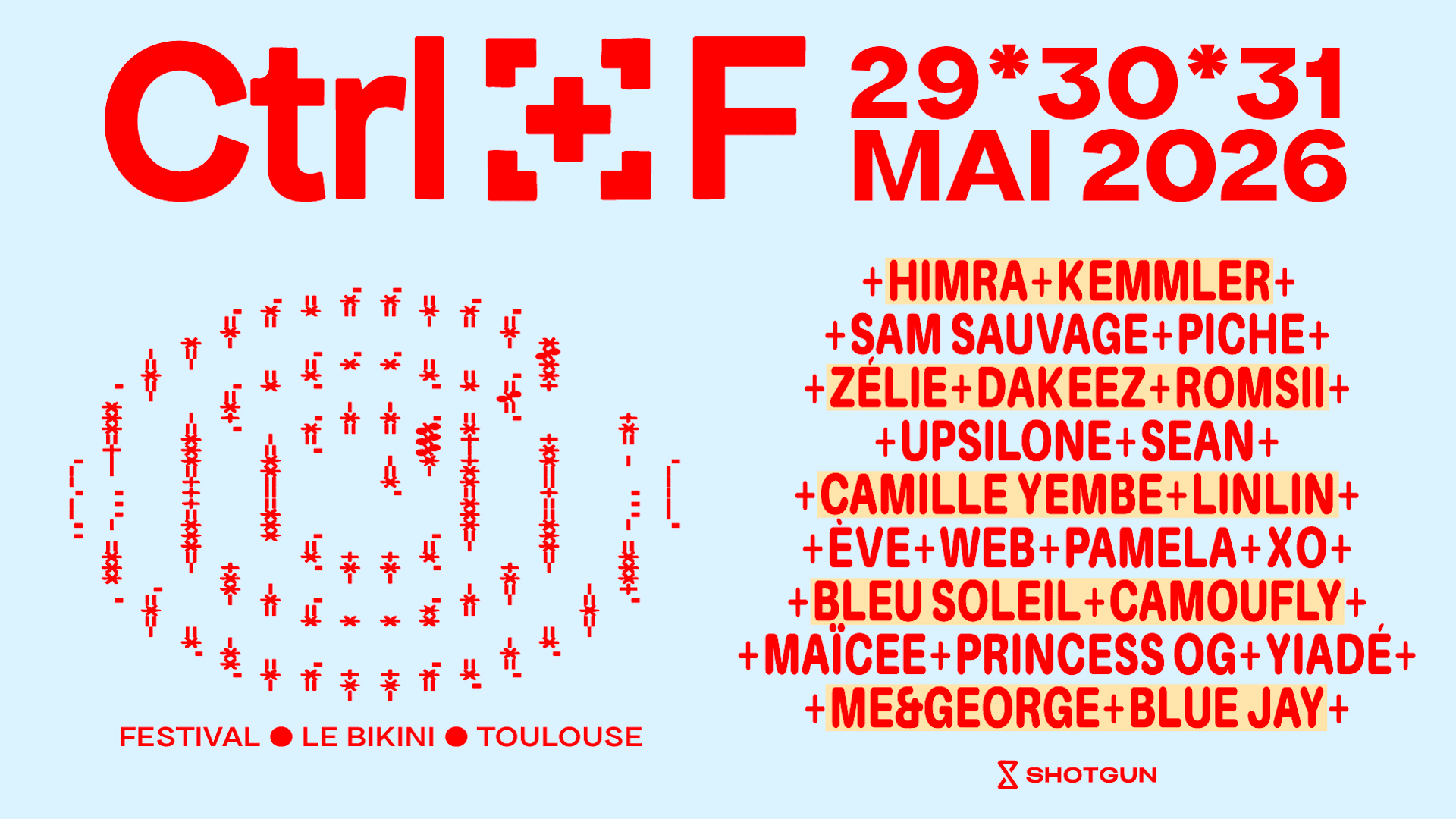Ctrl+F - Festival Cover